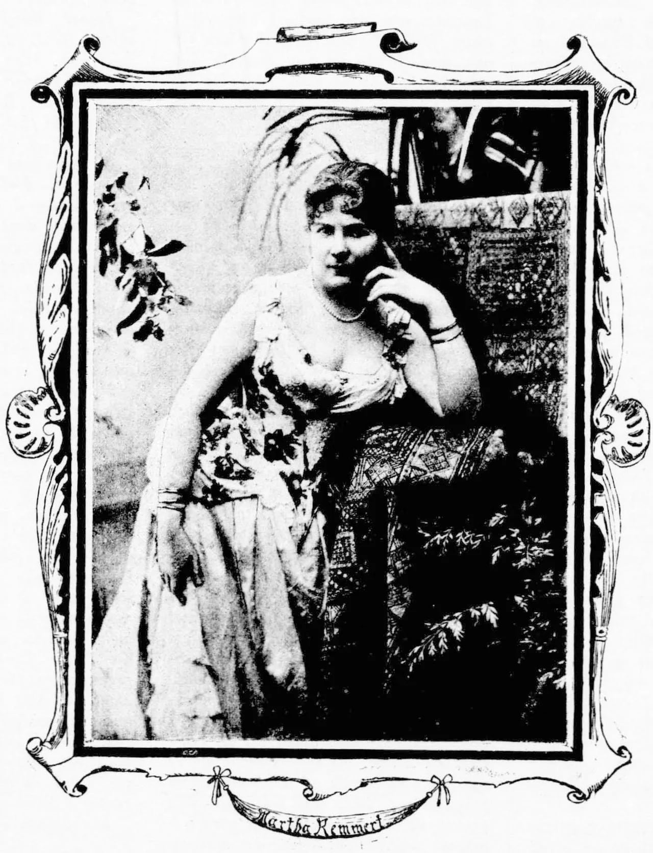 Porträt von Martha Remmert (1864–1941) – Gedenkseite