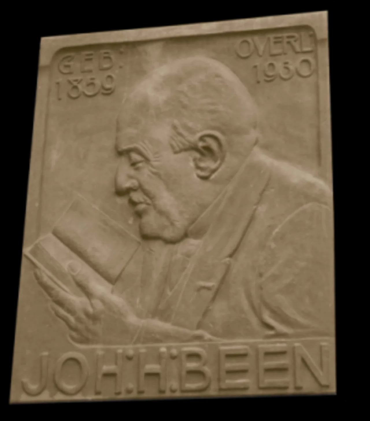 Portrait of Johan Been (1859–1930) – memorial page