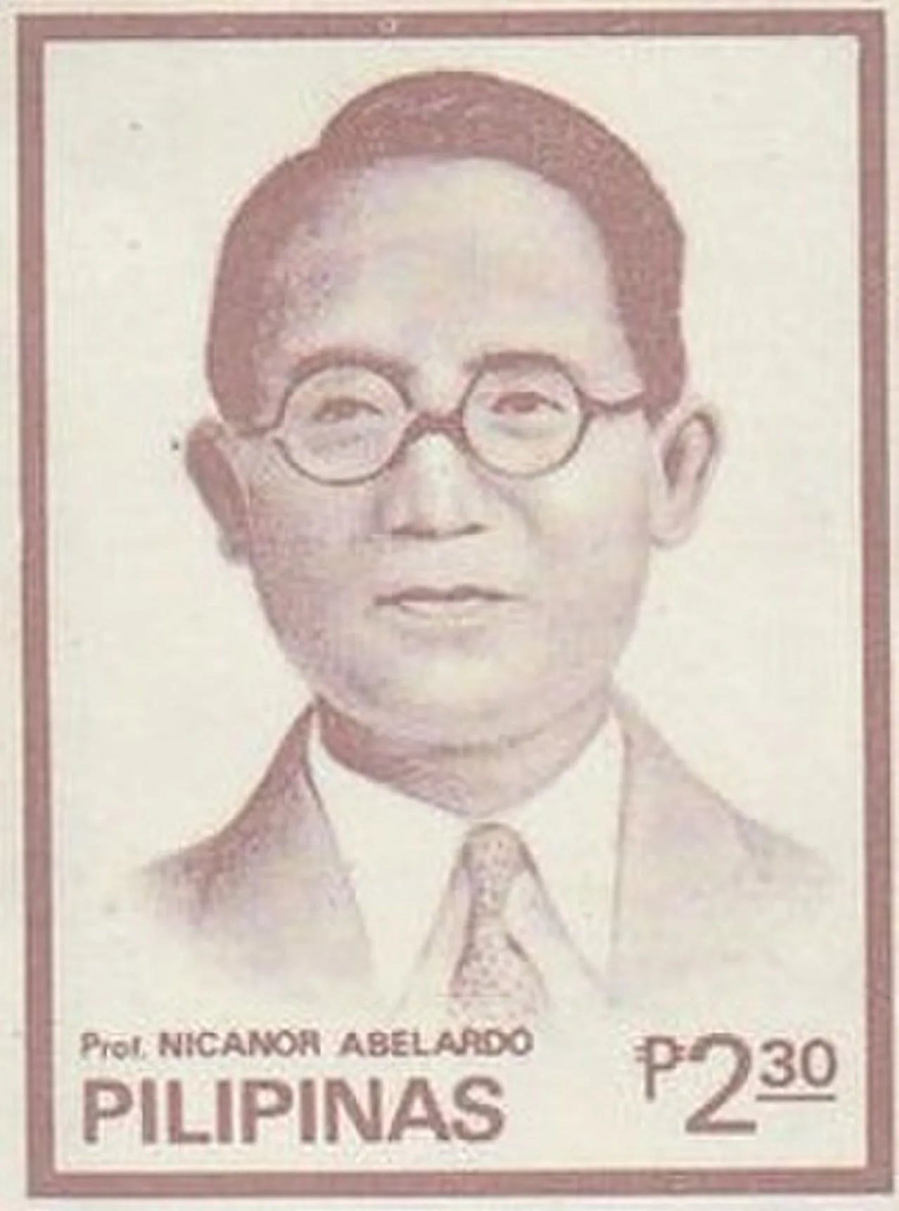 Porträt von Nicanor Abelardo (1893–1934) – Gedenkseite