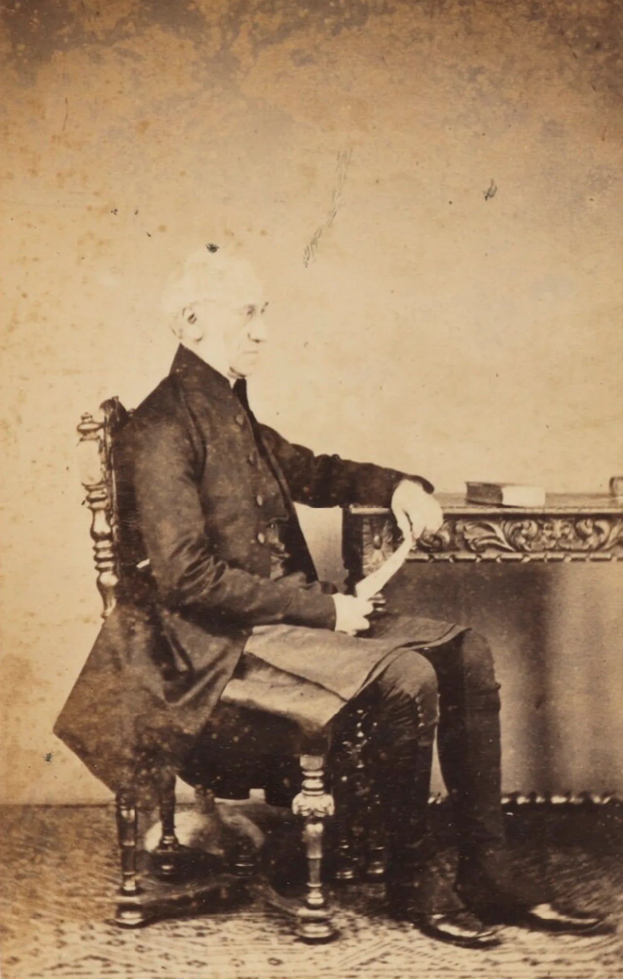 Porträt von Thomas Thorp (1797–1877) – Gedenkseite