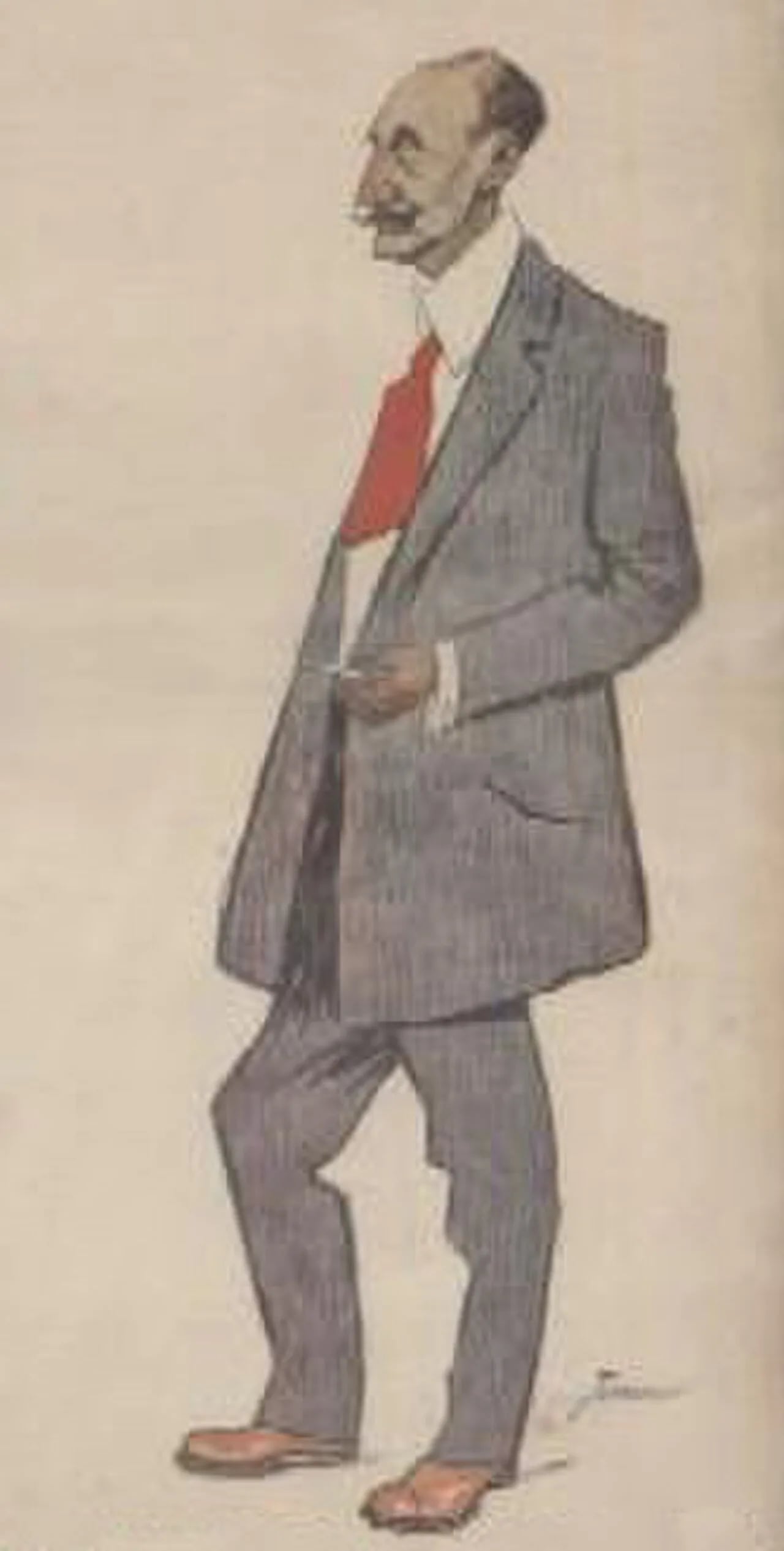 Porträt von Carlos Luis de Cuenca (1849–1927) – Gedenkseite