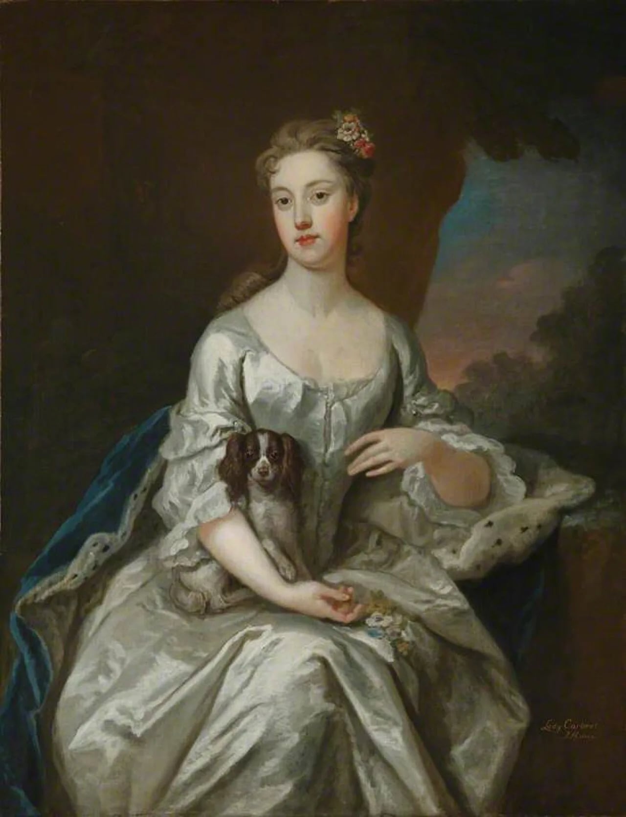 Portrait of Frances Worsley (1694–1743) – memorial page