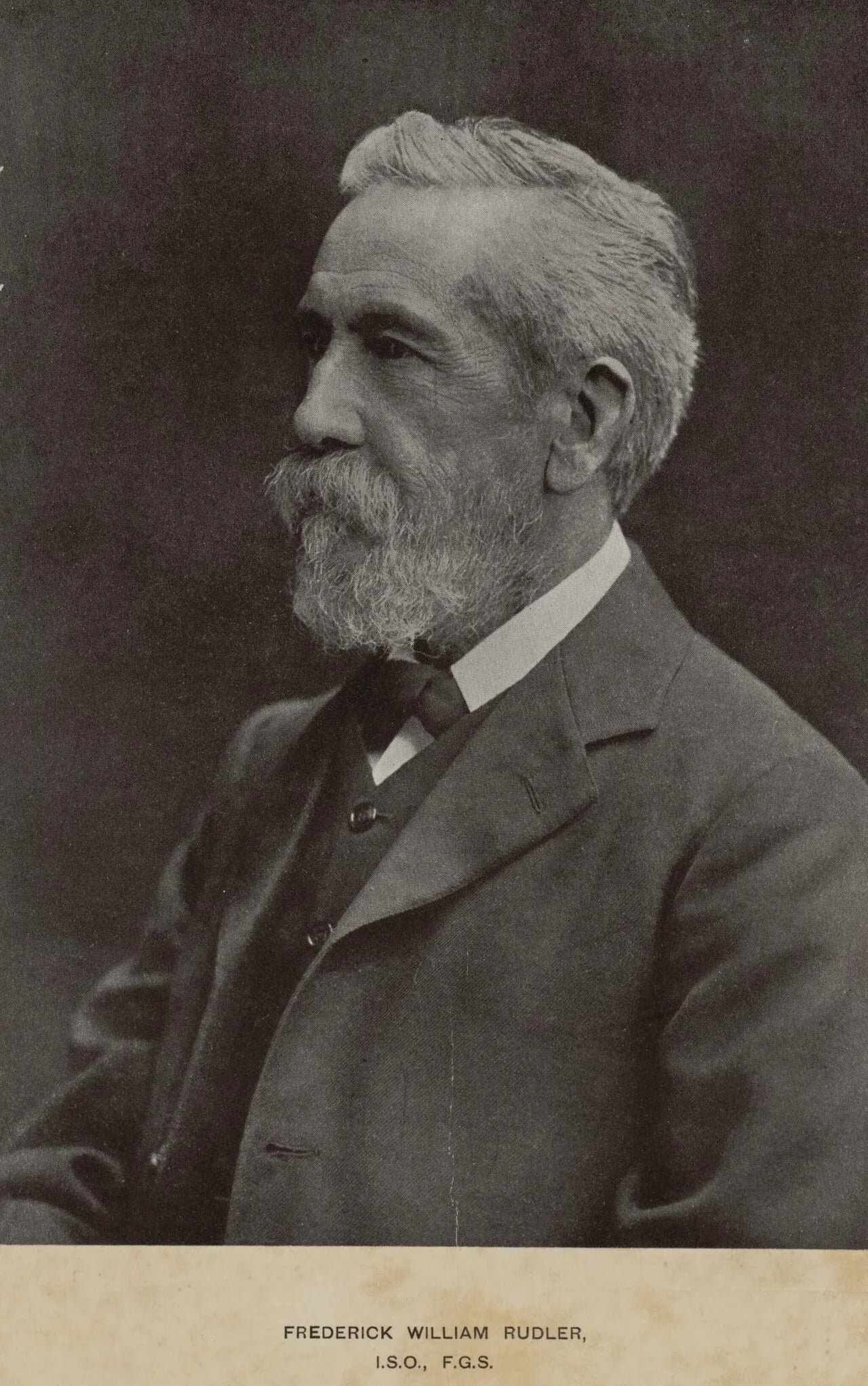 Portrait of Frederick William Rudler (1840–1915) – memorial page
