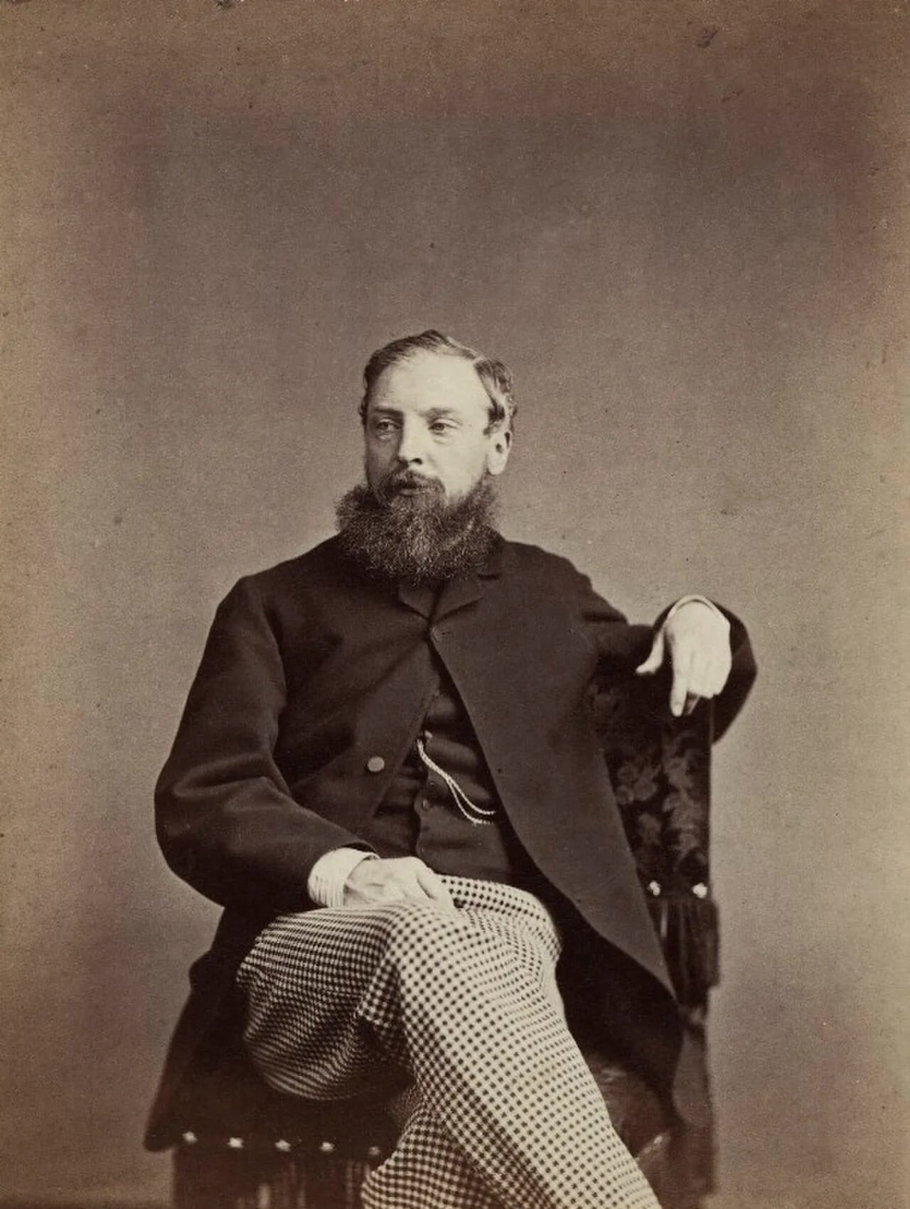 Porträt von James William Whittaker (1828–1876) – Gedenkseite