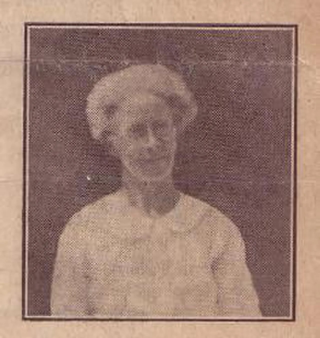 Porträt von Theodora Bonwick (1876–1928) – Gedenkseite