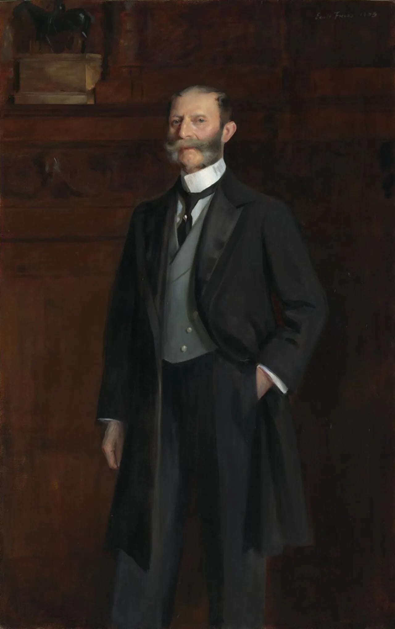Porträt von Joseph Joel Duveen (1843–1908) – Gedenkseite