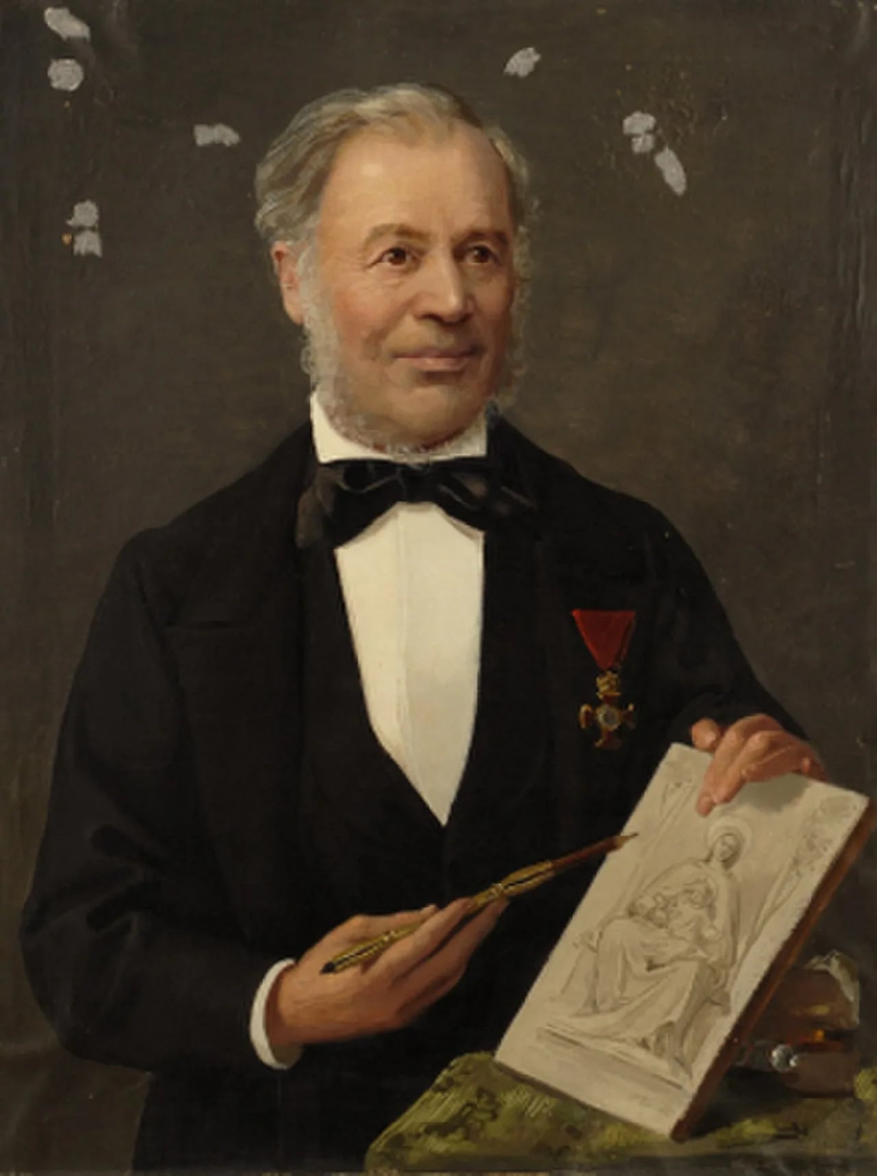 Portrait of Caspar Jele (1814–1893) – memorial page
