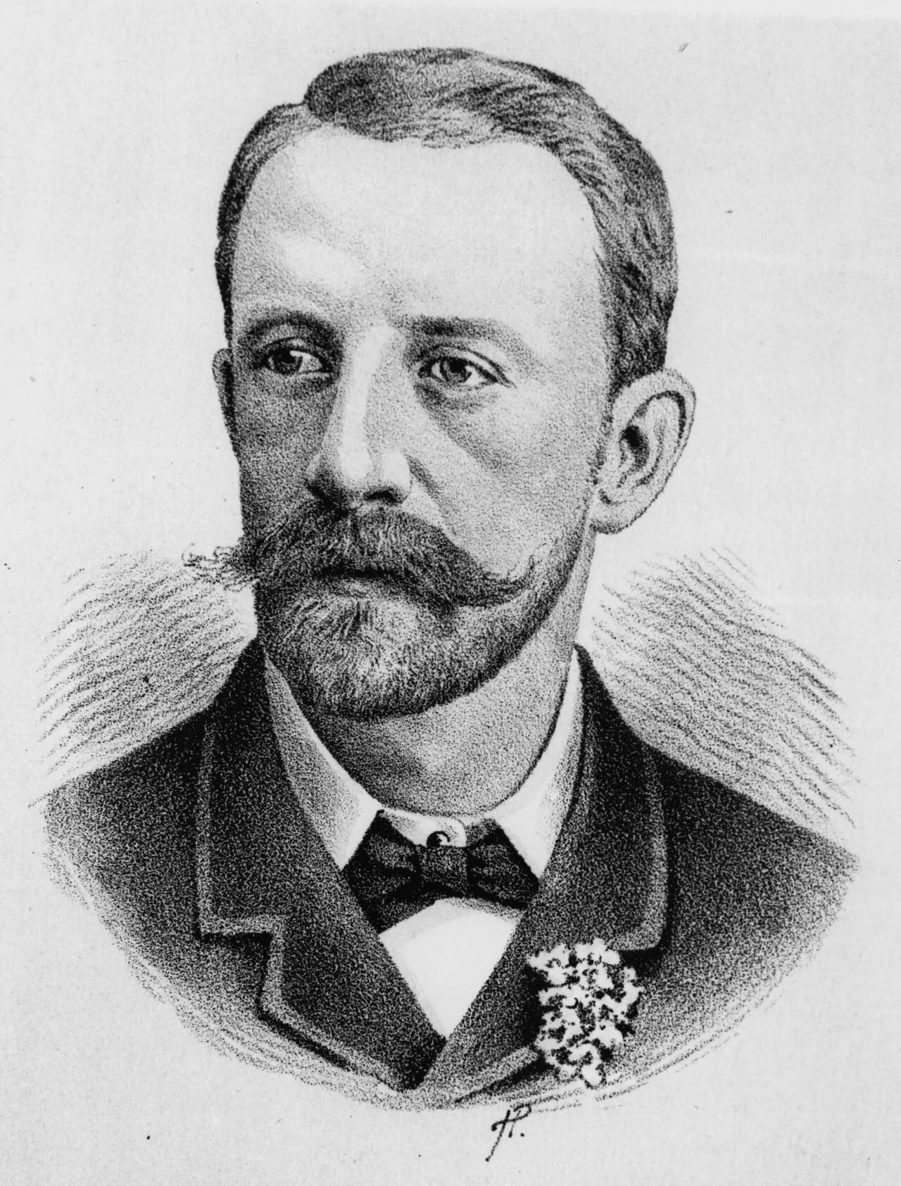Portrait of Charles Ferdinand Marks (1852–1941) – memorial page