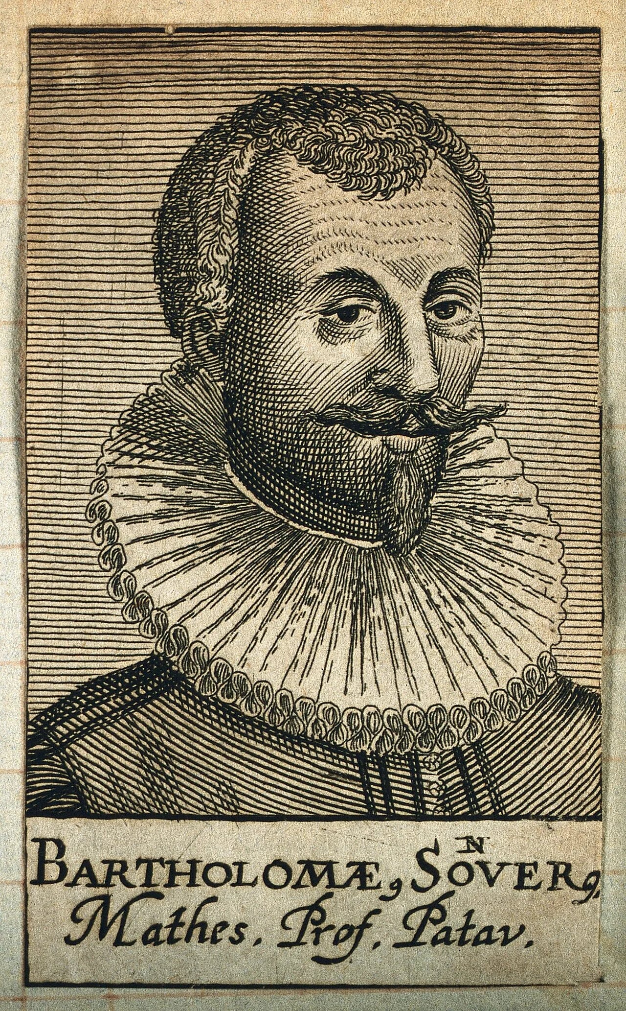 Porträt von Bartolomeo Sovero (1576–1629) – Gedenkseite
