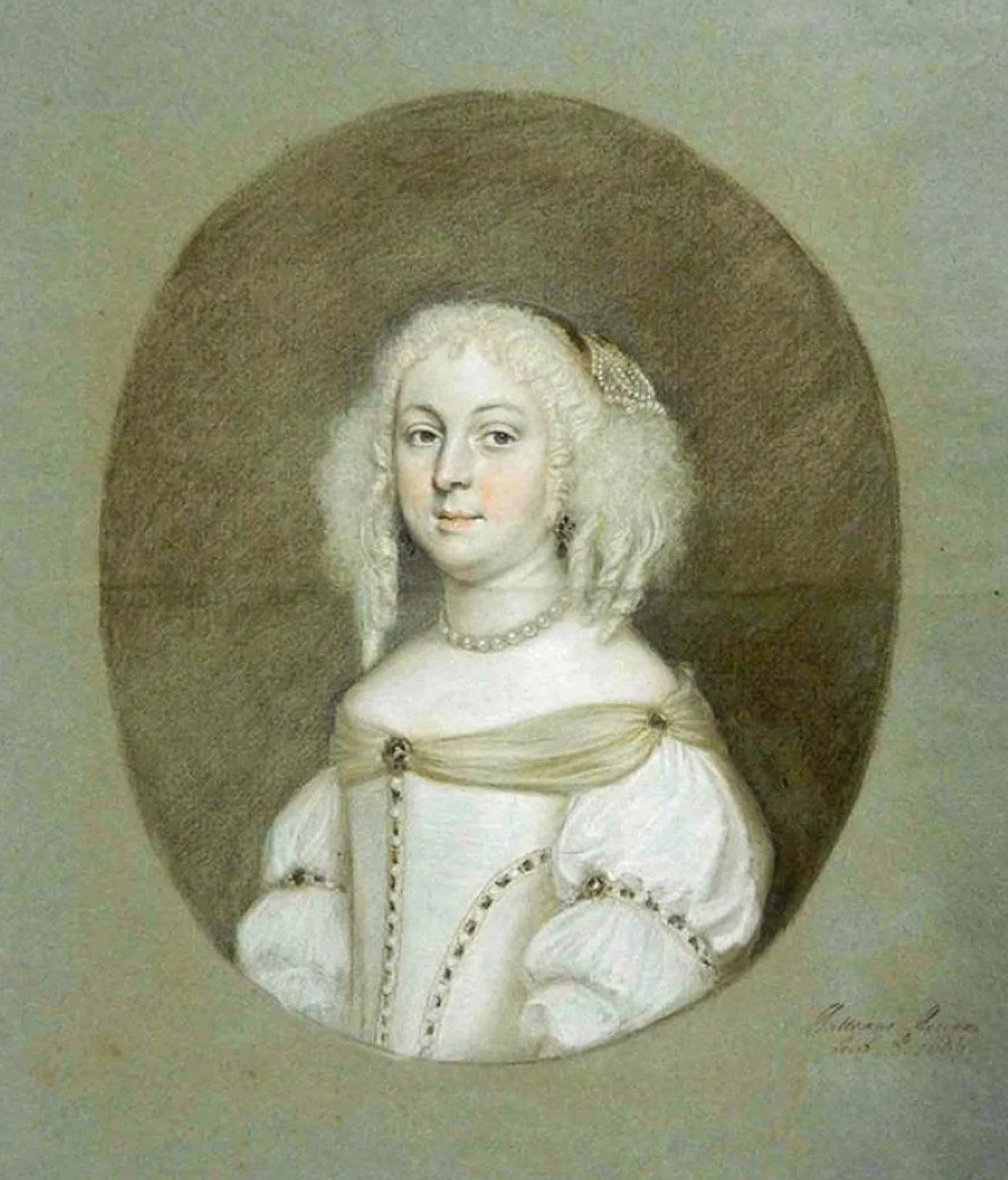 Portrait of Maria Franziska von Fürstenberg-Heiligenberg (1633–1702) – memorial page