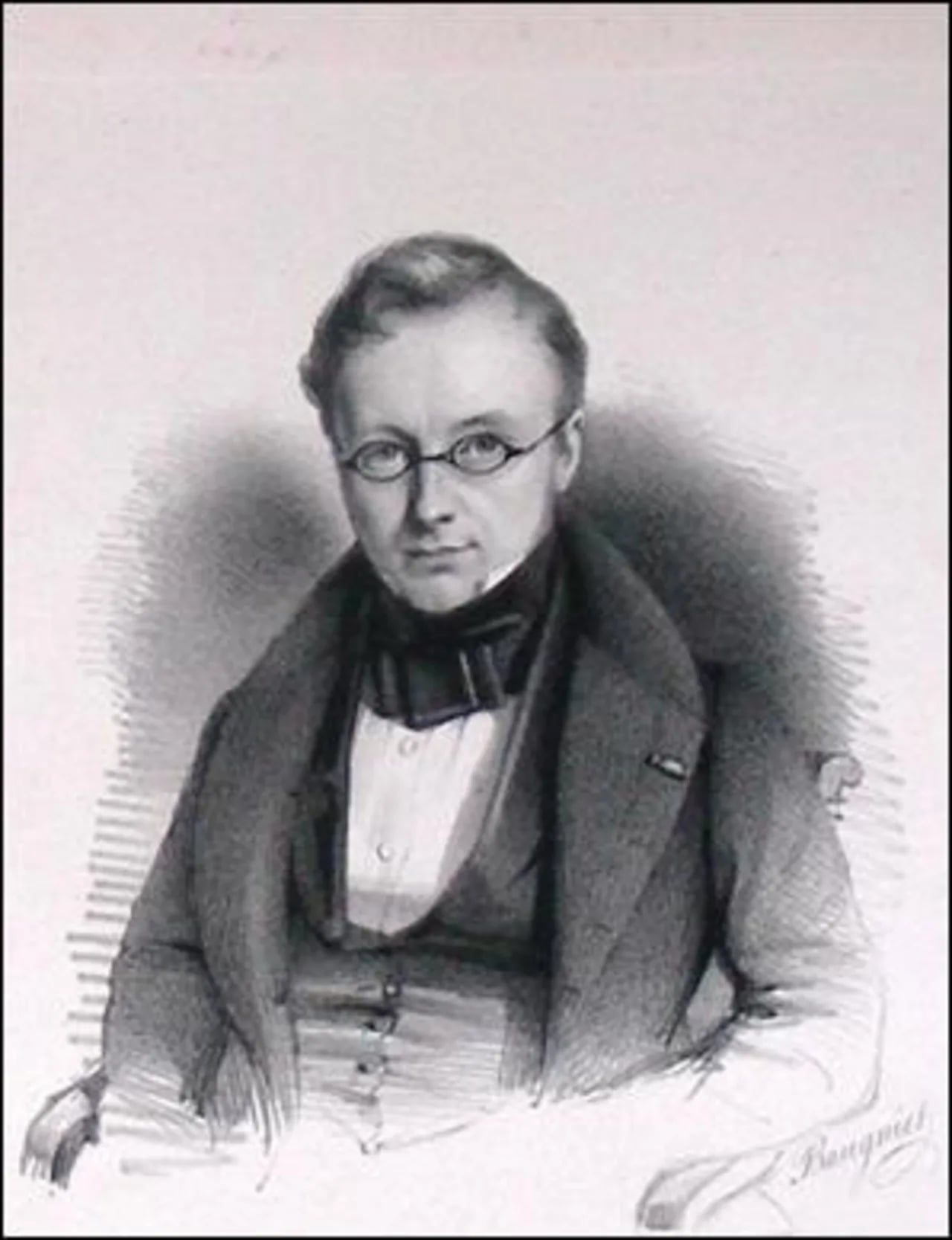 Porträt von Paul Devaux (1801–1880) – Gedenkseite