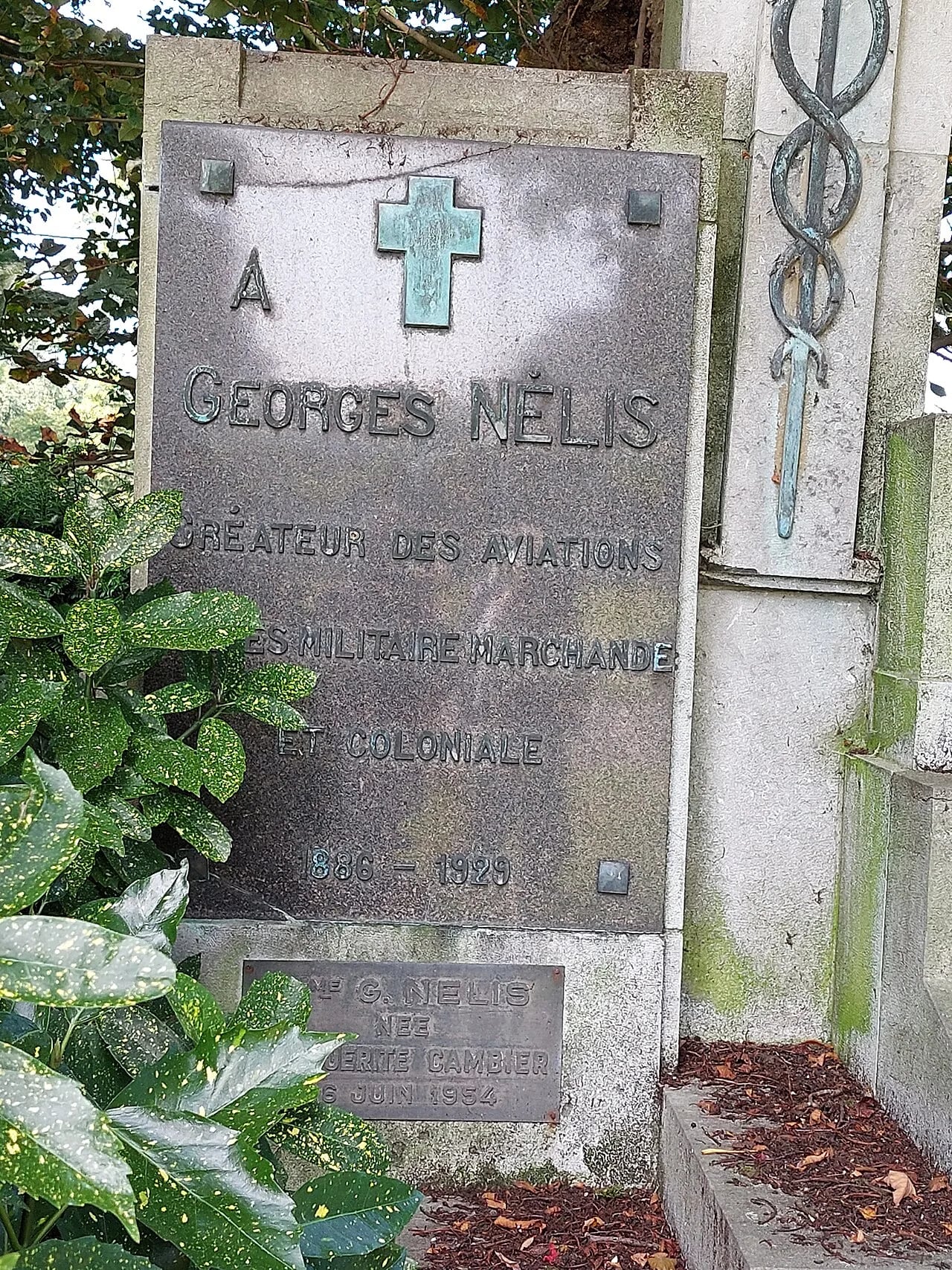 Portrait of Georges Nélis (1886–1929) – memorial page