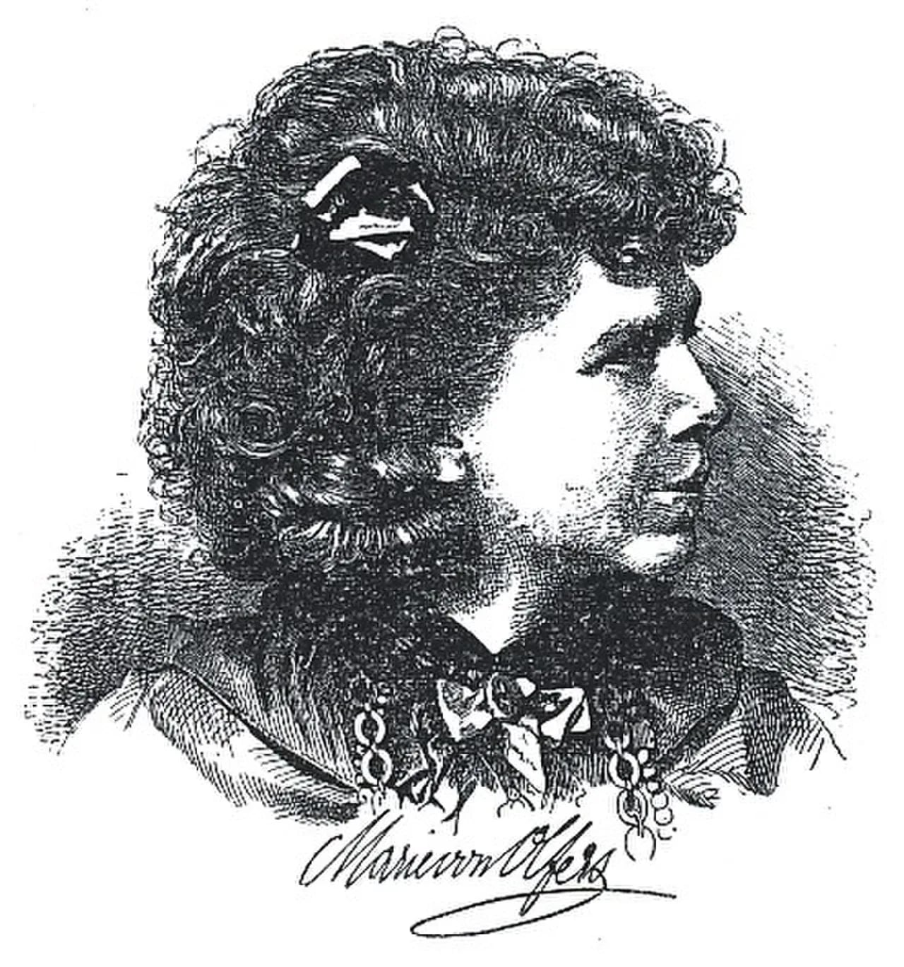 Portrait of Marie von Olfers (1826–1924) – memorial page