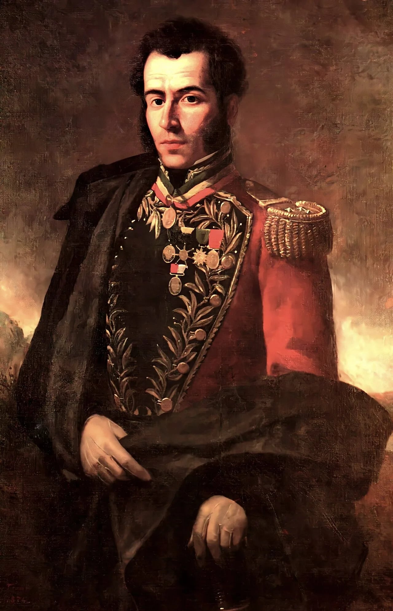 Portrait of Antonio José de Sucre (1795–1830) – memorial page