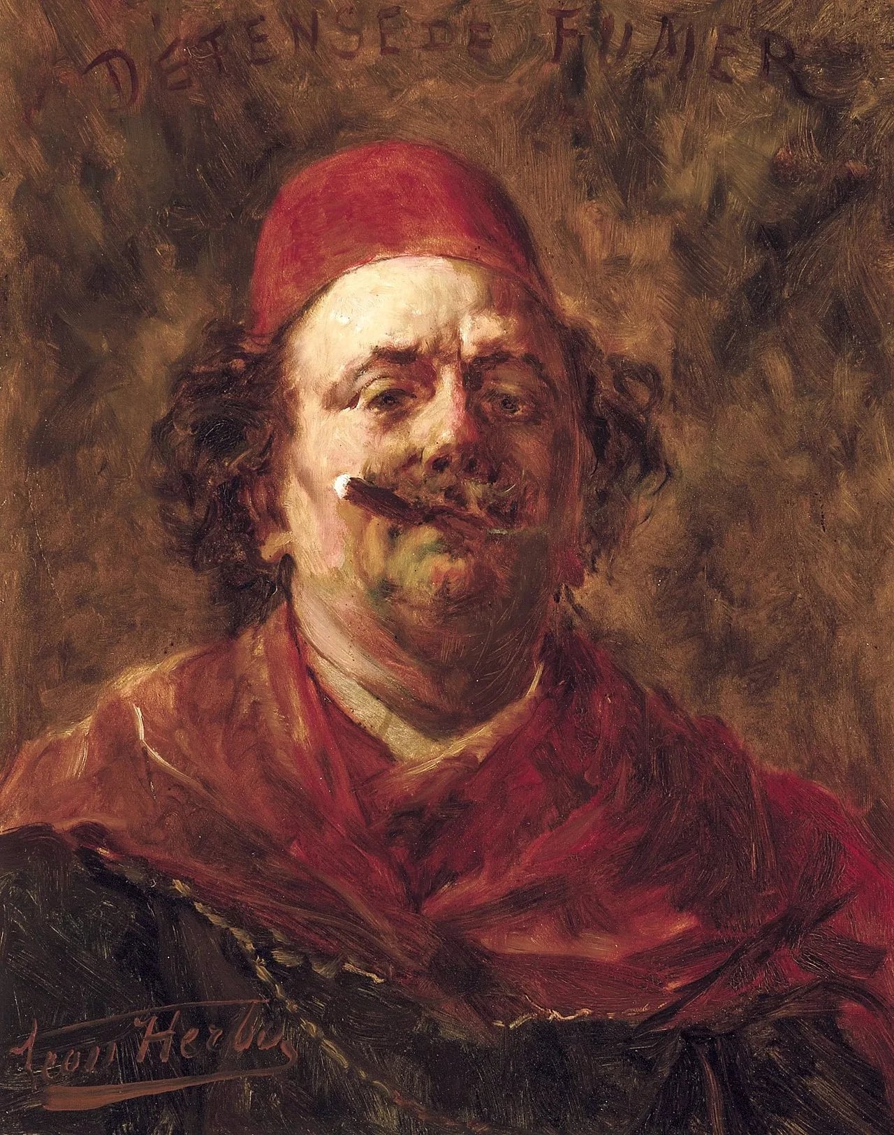 Portrait of Leon Herbo (1850–1907) – memorial page