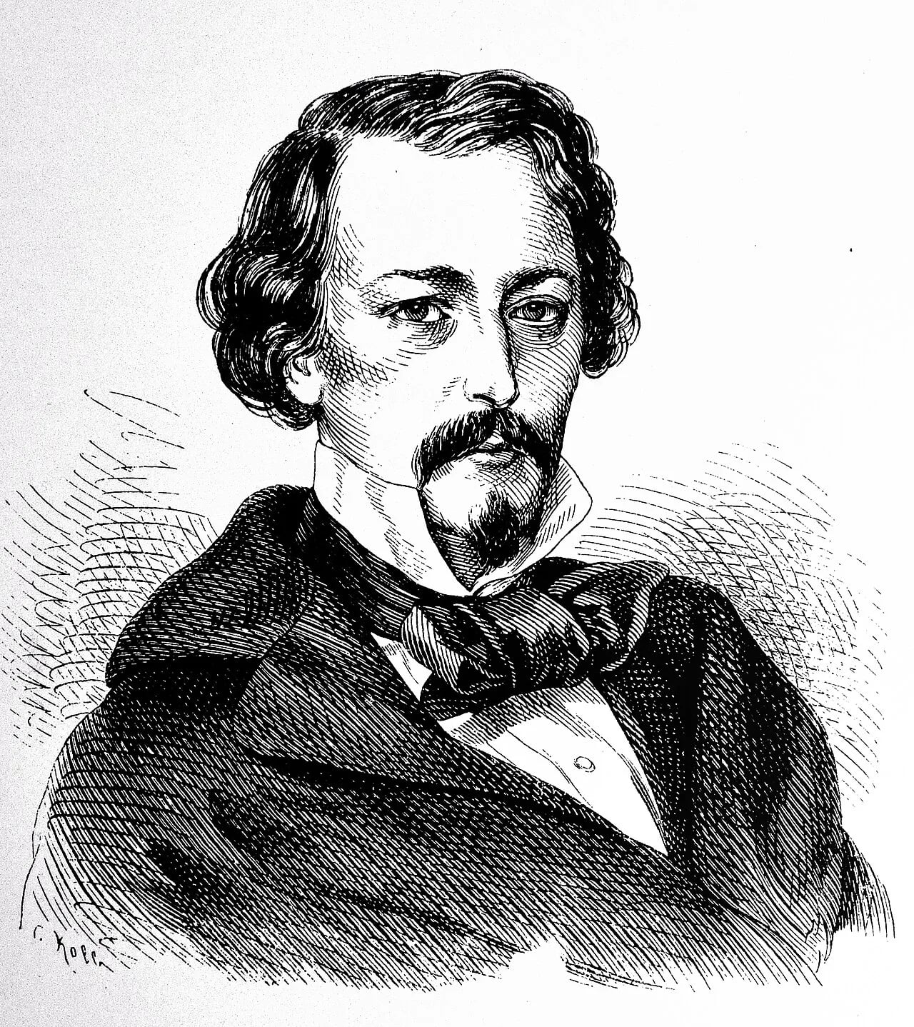 Porträt von Markus Pernhart (1824–1871) – Gedenkseite