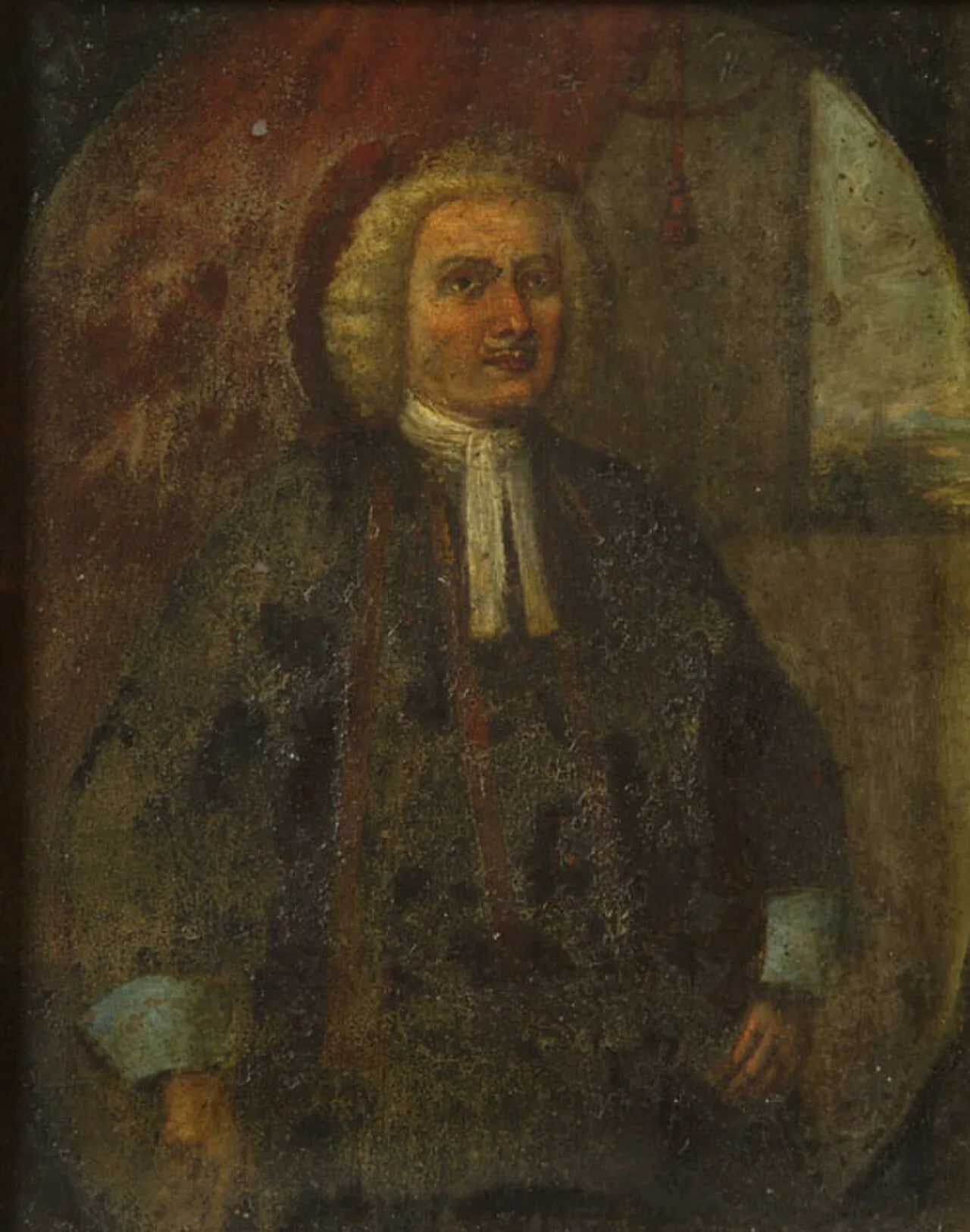 Porträt von Julije Balović (1672–1727) – Gedenkseite