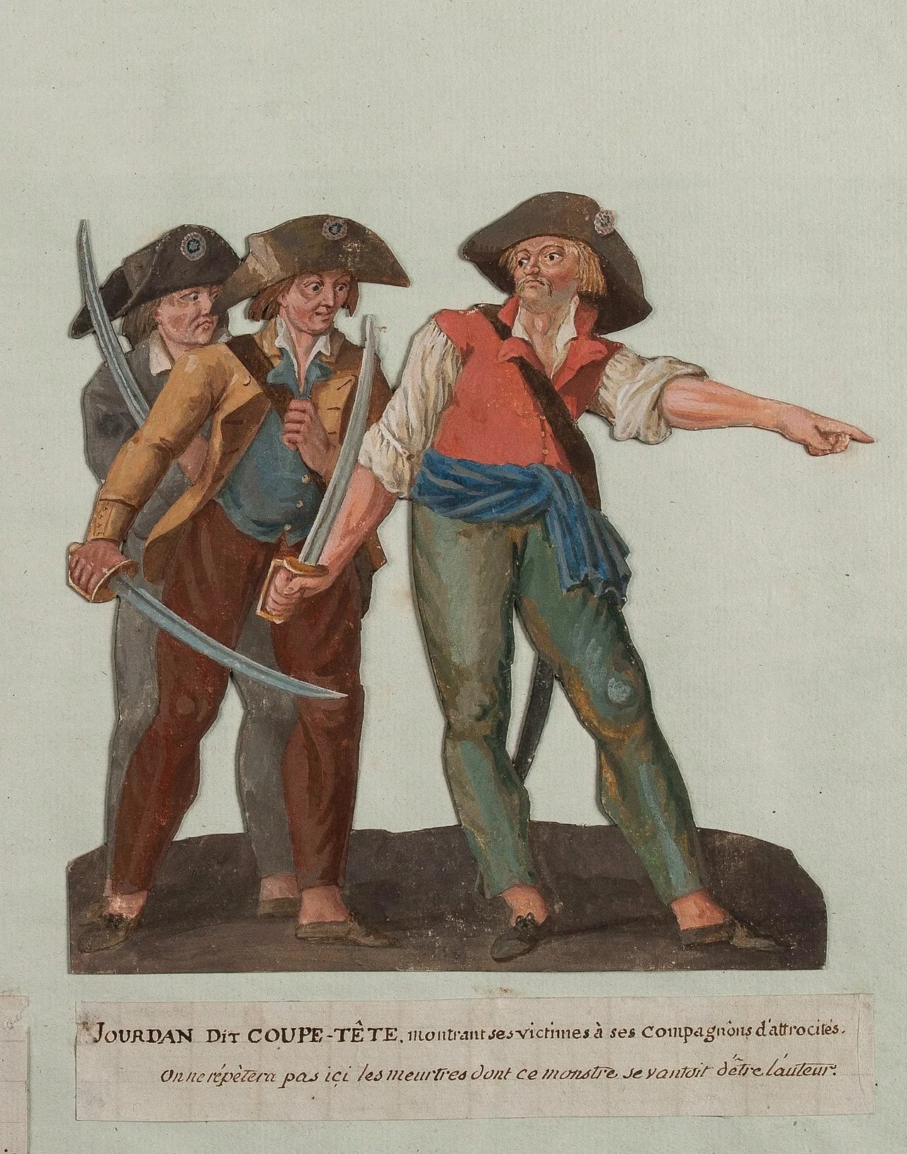 Porträt von Mathieu Jouve Jourdan (1746–1794) – Gedenkseite