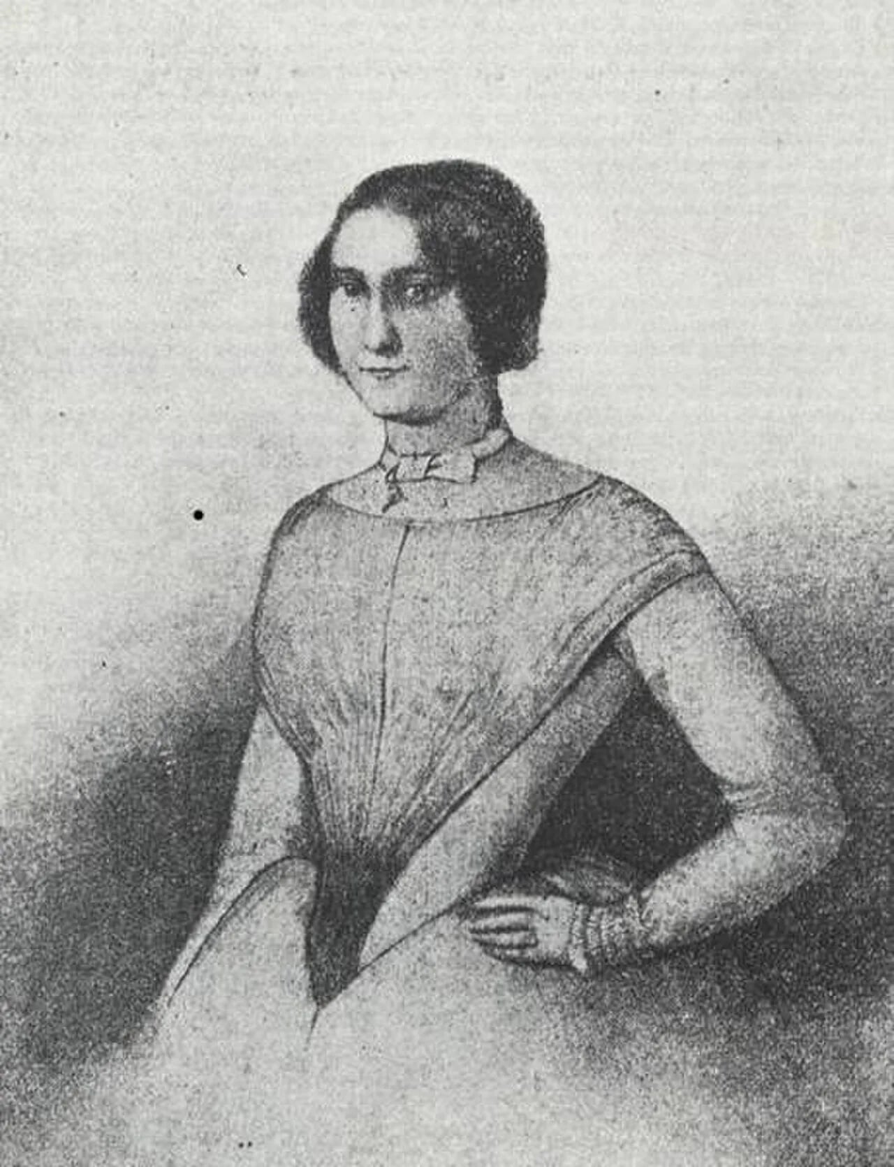 Portrait of Mathilde Hitzfeld (1826–1905) – memorial page