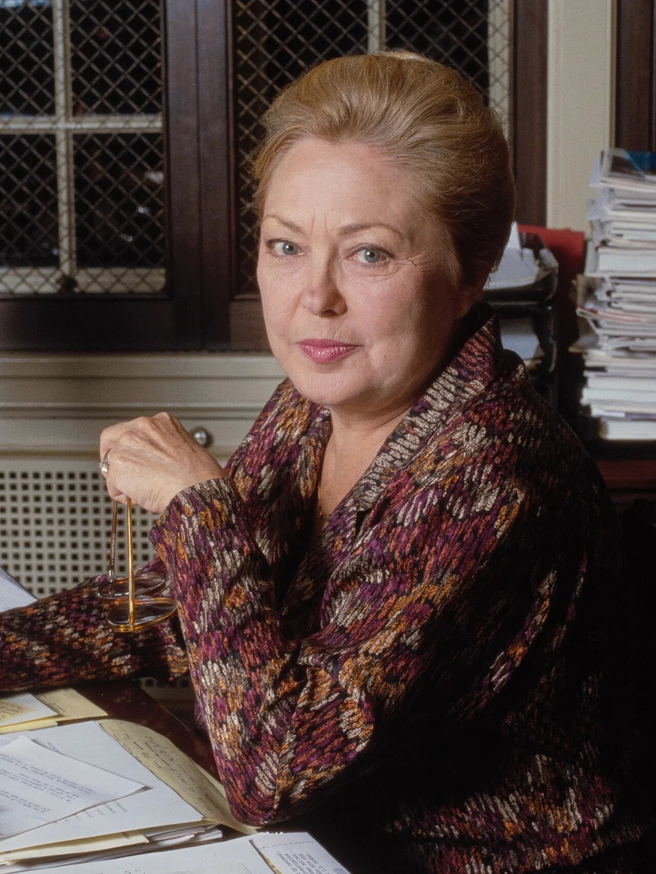 Portrait of Mathilde Krim (1926–2018) – memorial page