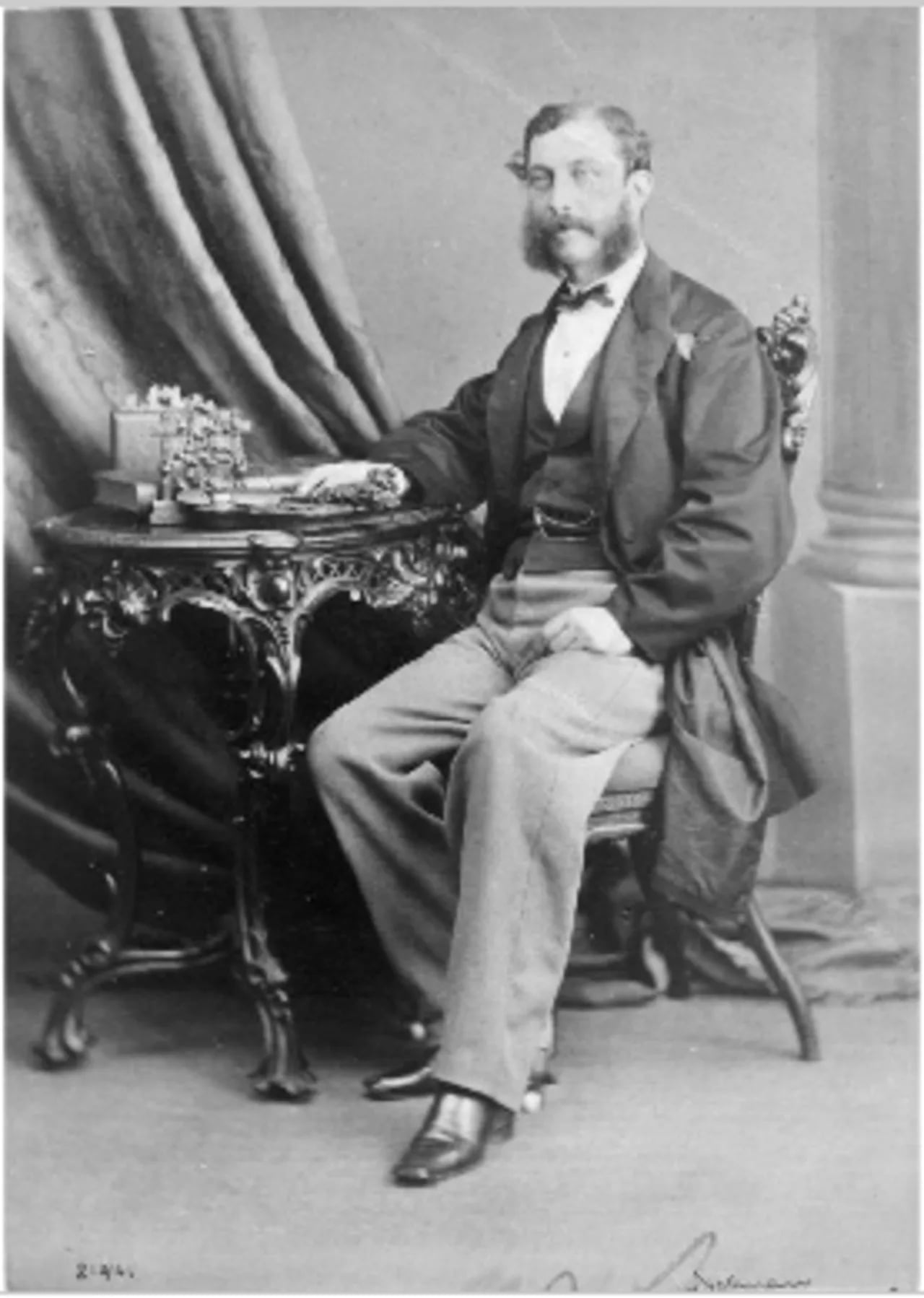 Porträt von Matthew Henry Richey (1828–1911) – Gedenkseite