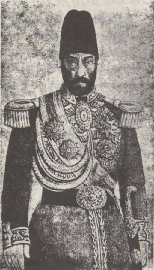 Porträt von Azizkhan mukri (1793–1873) – Gedenkseite
