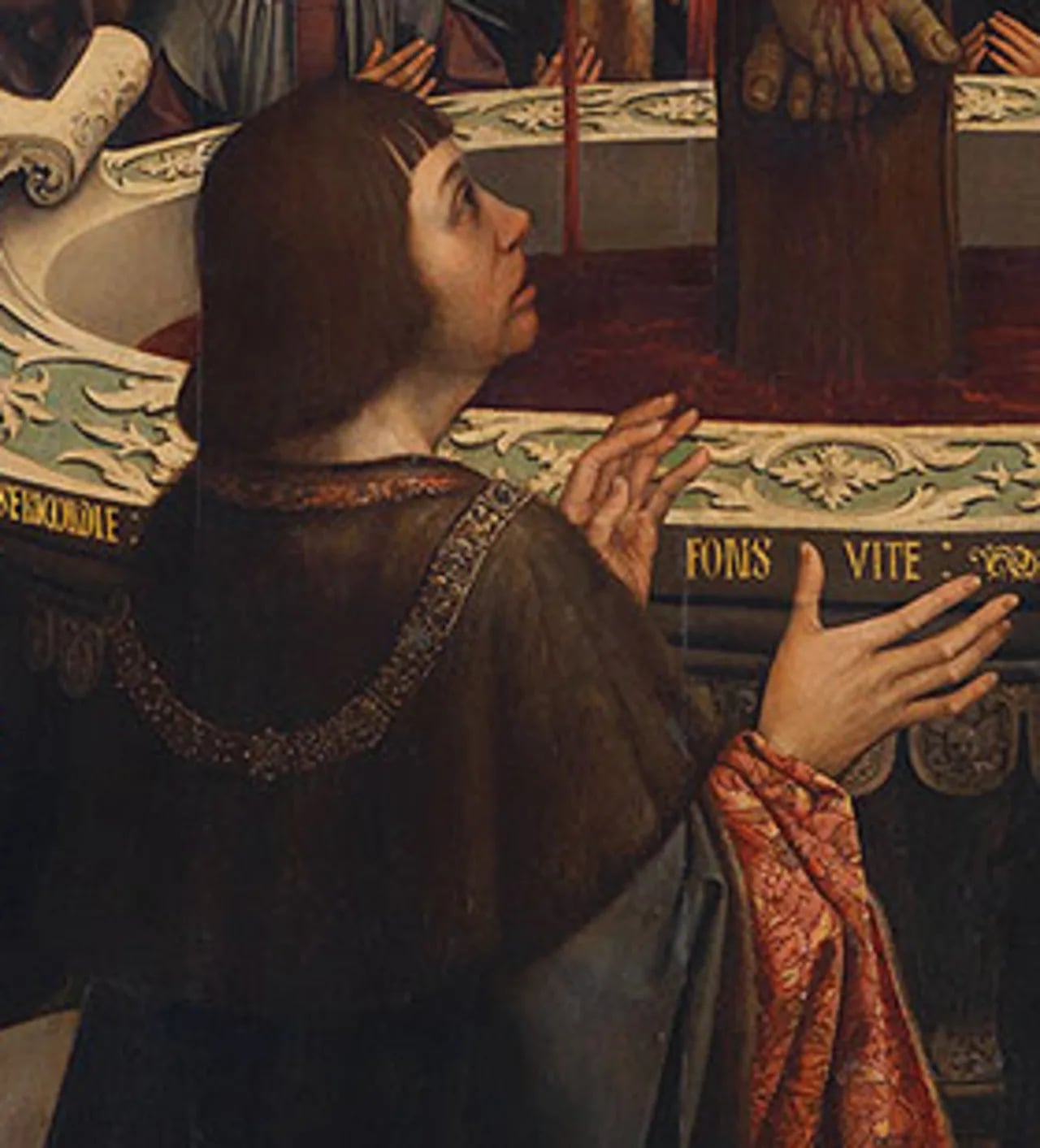 Porträt von Manuel I. (1469–1521) – Gedenkseite