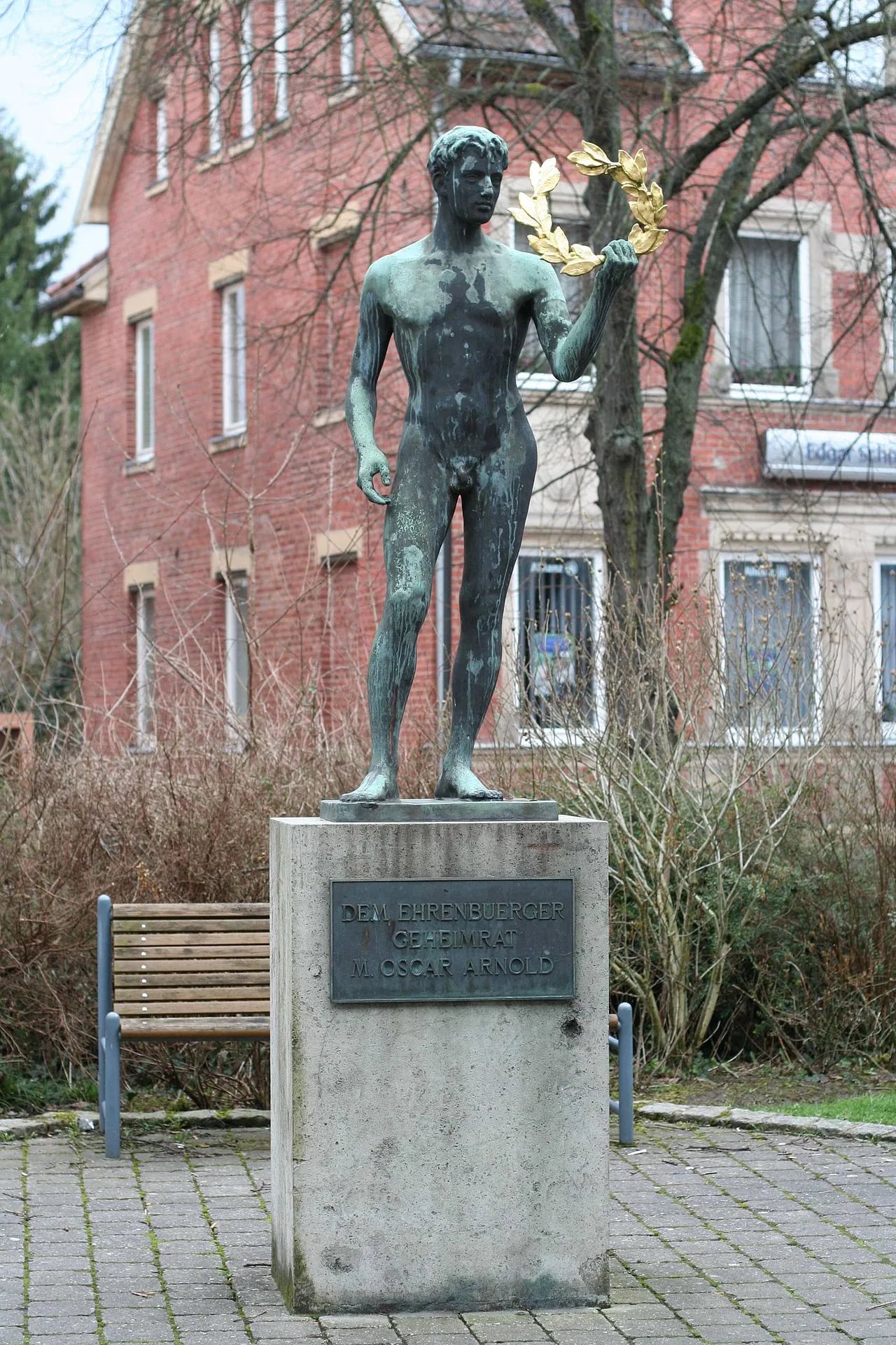 Porträt von Oscar Arnold (1854–1938) – Gedenkseite