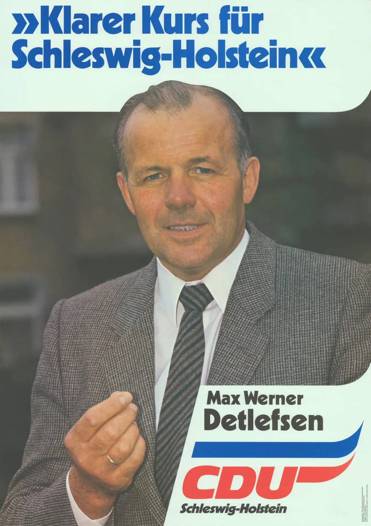 Porträt von Max Werner Detlefsen (1928–2016) – Gedenkseite
