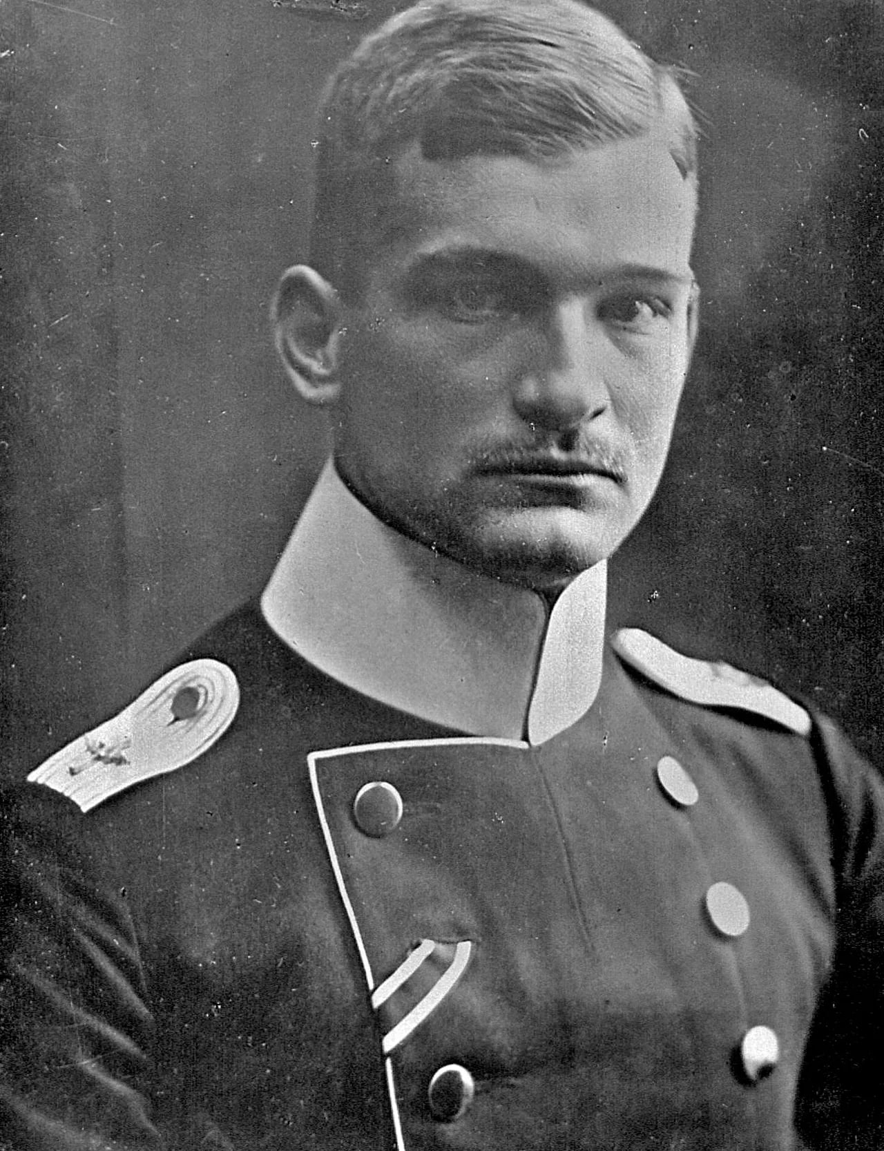 Porträt von Max von Mulzer (1893–1916) – Gedenkseite