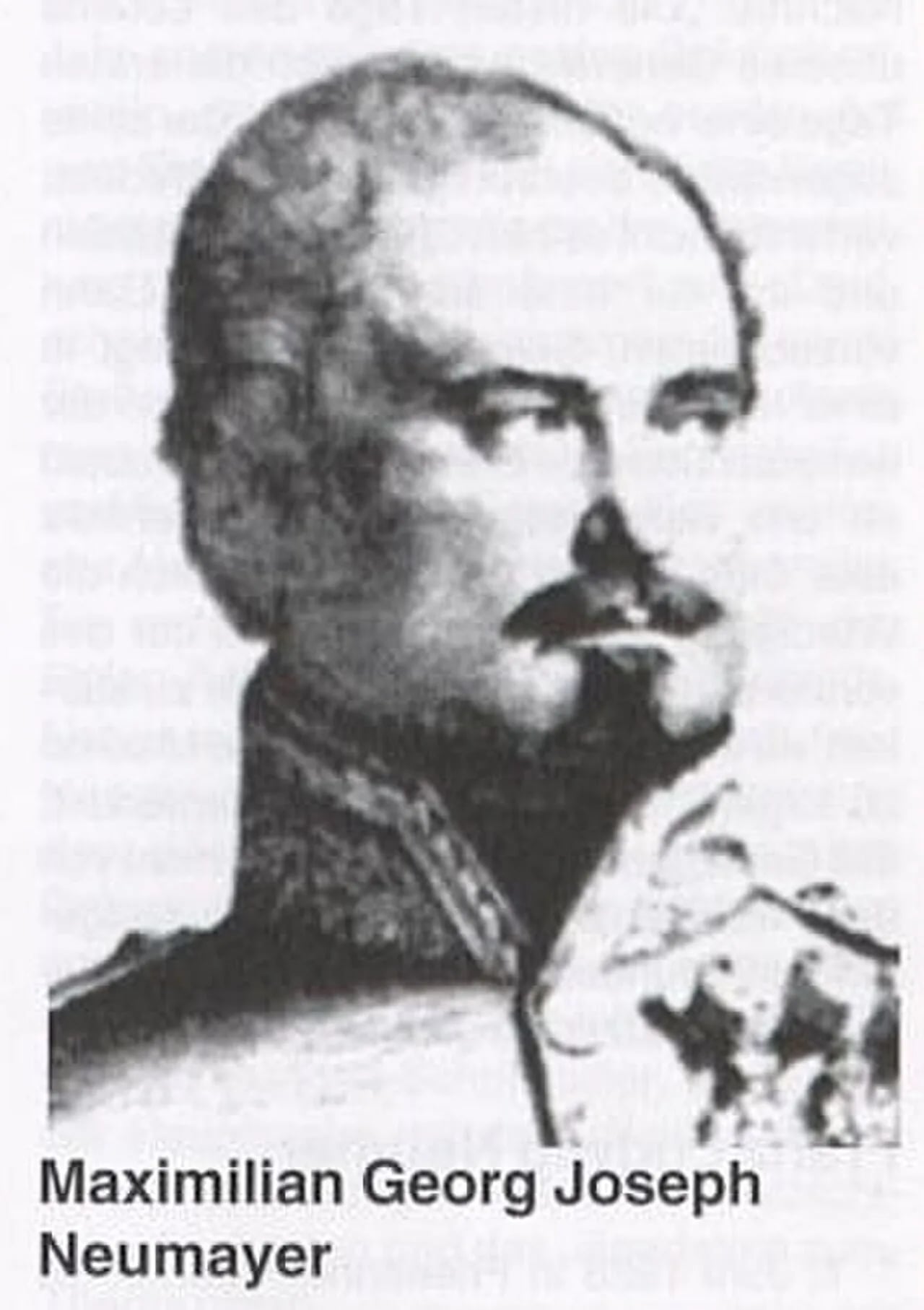 Porträt von Maximilian Georg Joseph Neumayer (1789–1866) – Gedenkseite