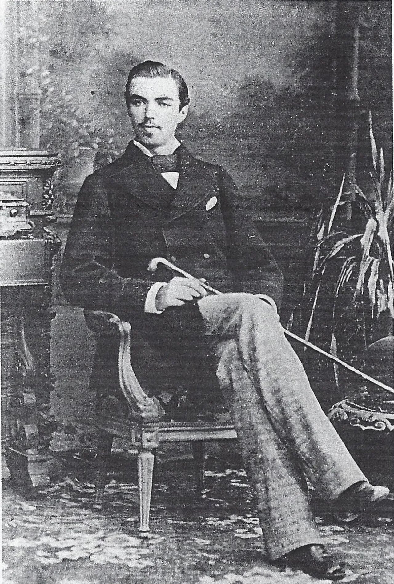 Porträt von Maximilian von Nesselrode-Ehreshoven (1817–1898) – Gedenkseite