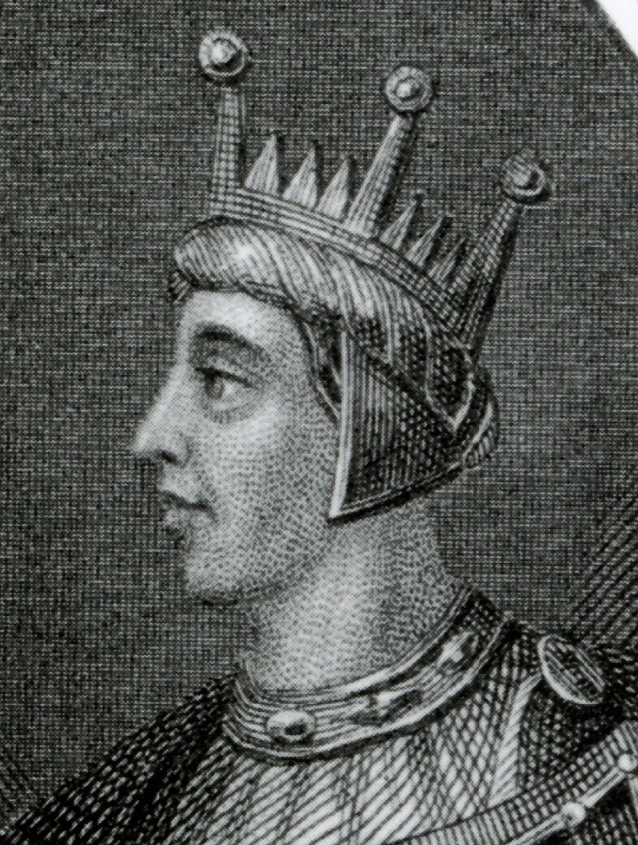 Porträt von Eadred (923–955) – Gedenkseite