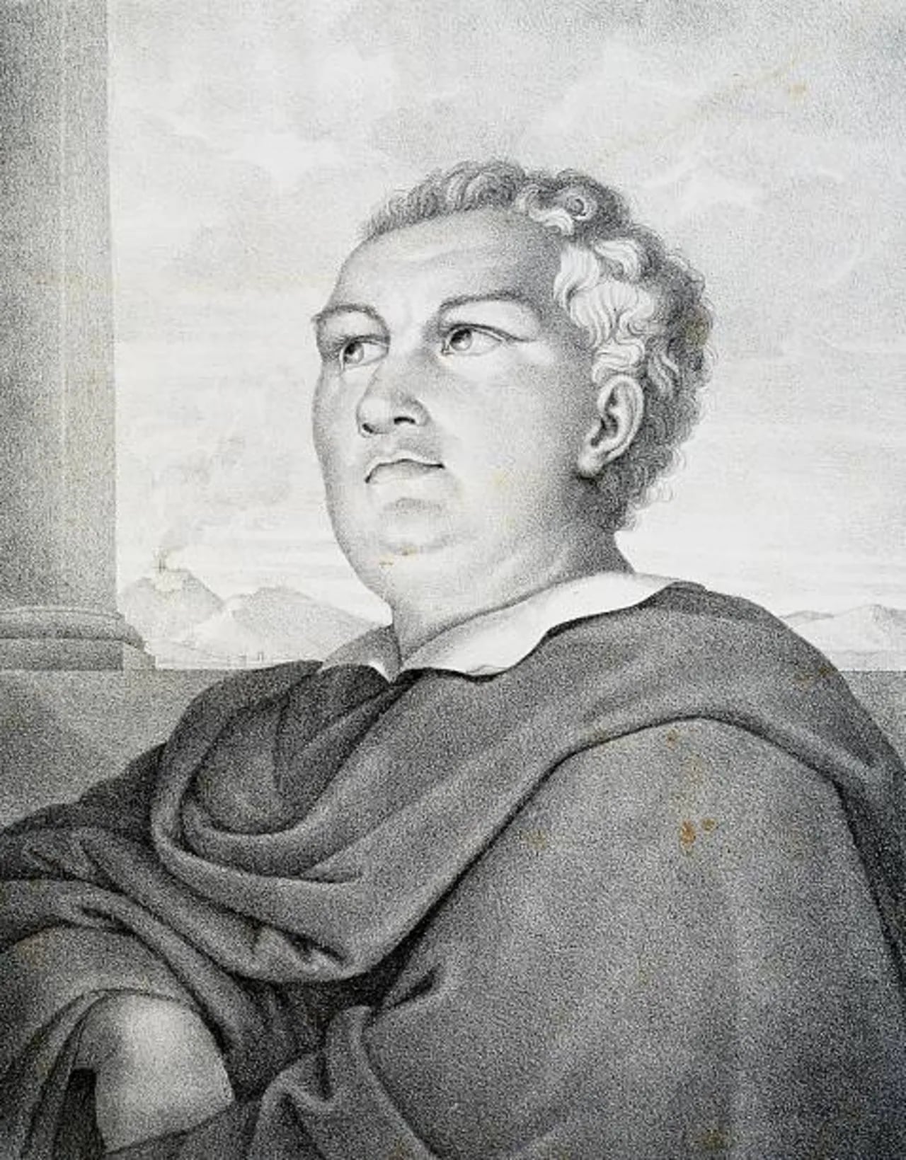 Porträt von Domenico Cimarosa (1749–1801) – Gedenkseite