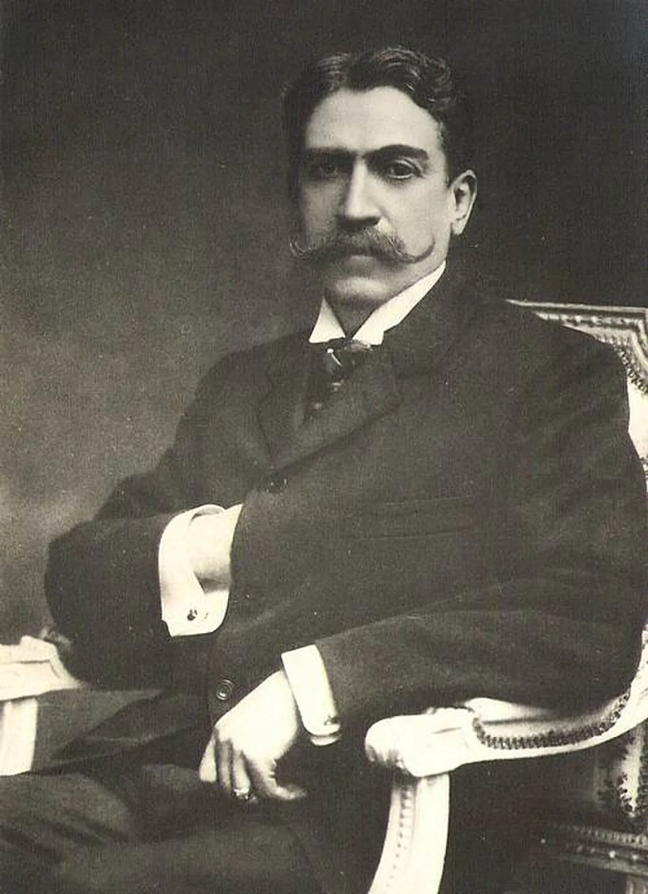 Porträt von Domingo Teófilo Pérez (1852–1910) – Gedenkseite