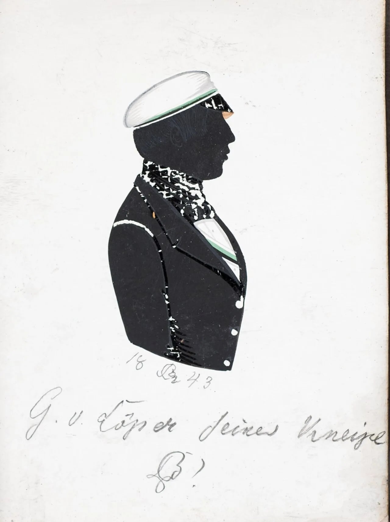 Porträt von Gustav von Loeper (1822–1891) – Gedenkseite