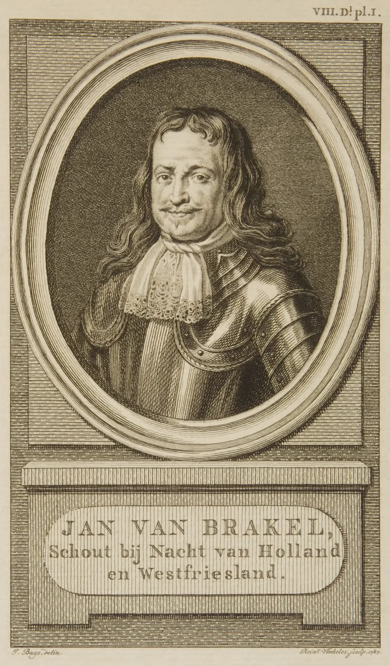 Porträt von Jan van Brakel (1638–1690) – Gedenkseite