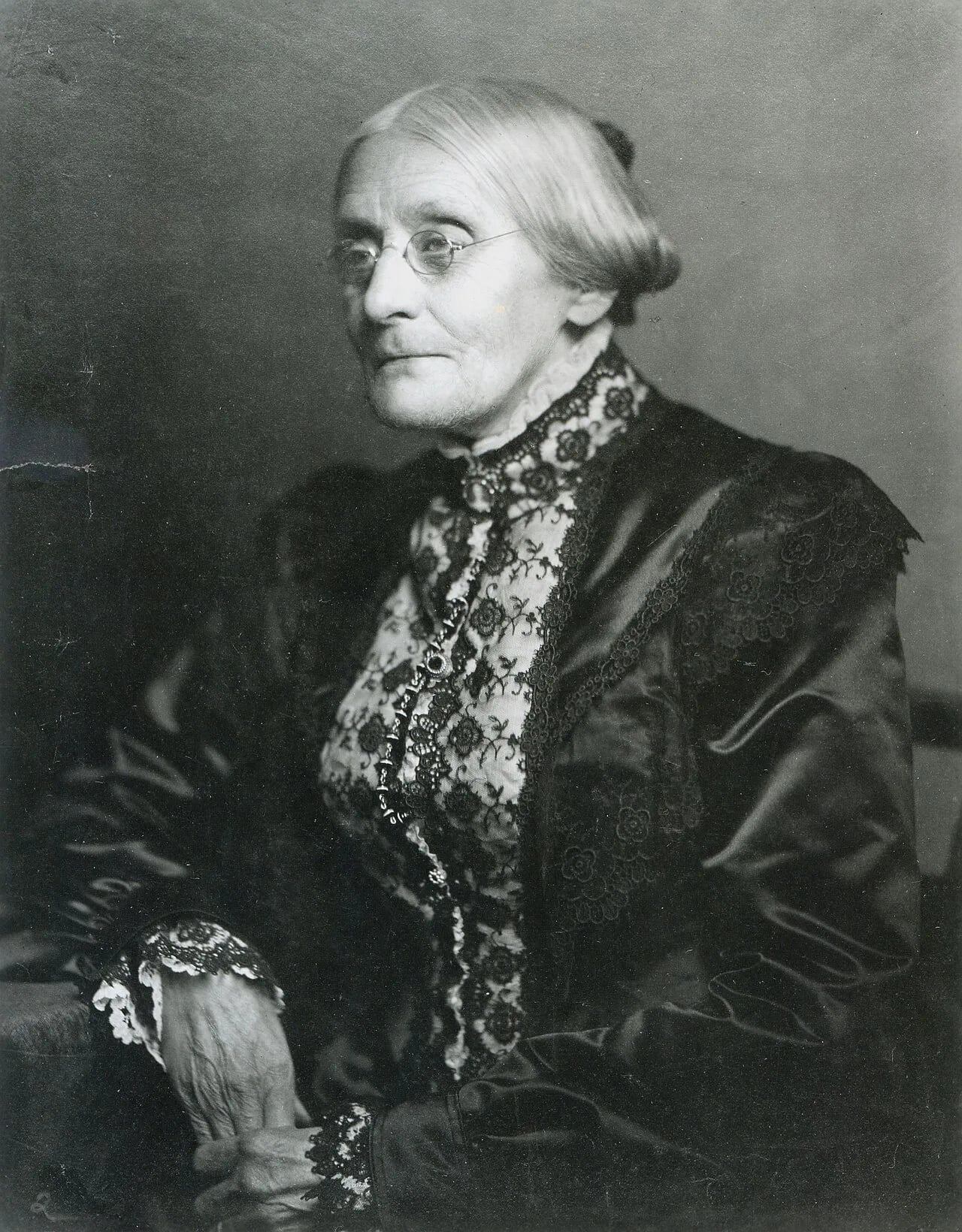 Portrait of Susan B. Anthony (1820–1906) – memorial page