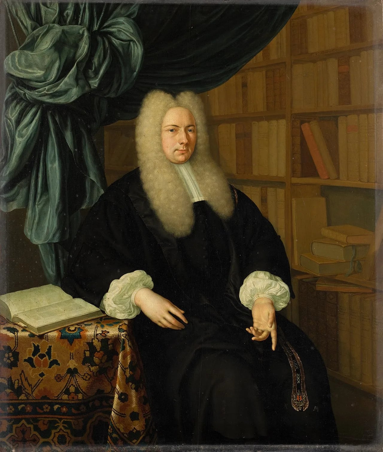 Porträt von Cornelis Backer (1693–1775) – Gedenkseite