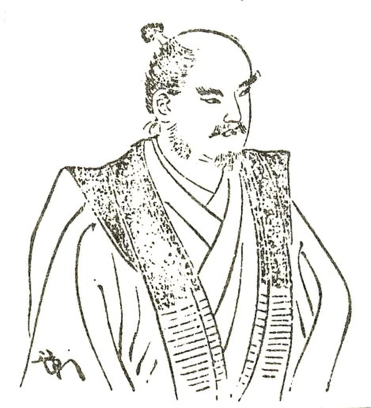 Portrait of Shima Sakon (1540–1600) – memorial page