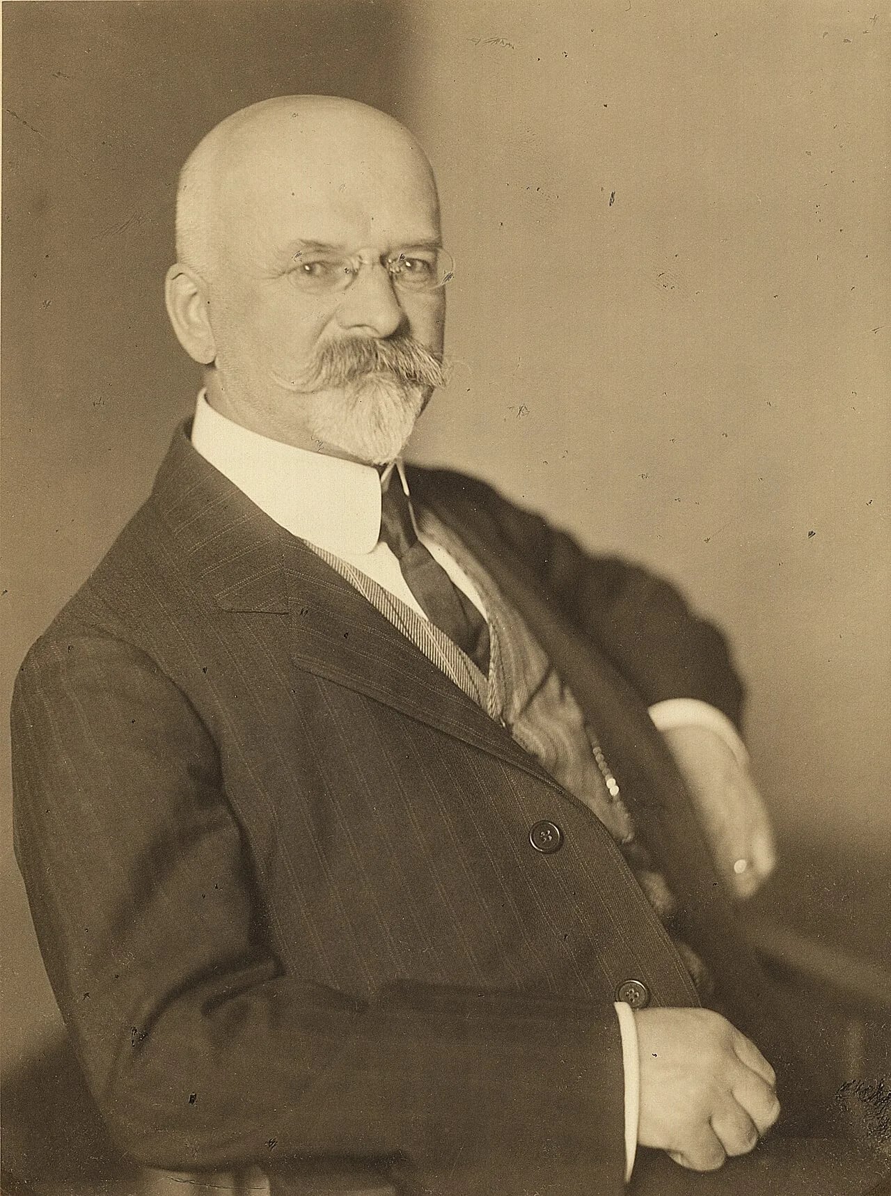Porträt von Theodor Vetter (1853–1922) – Gedenkseite