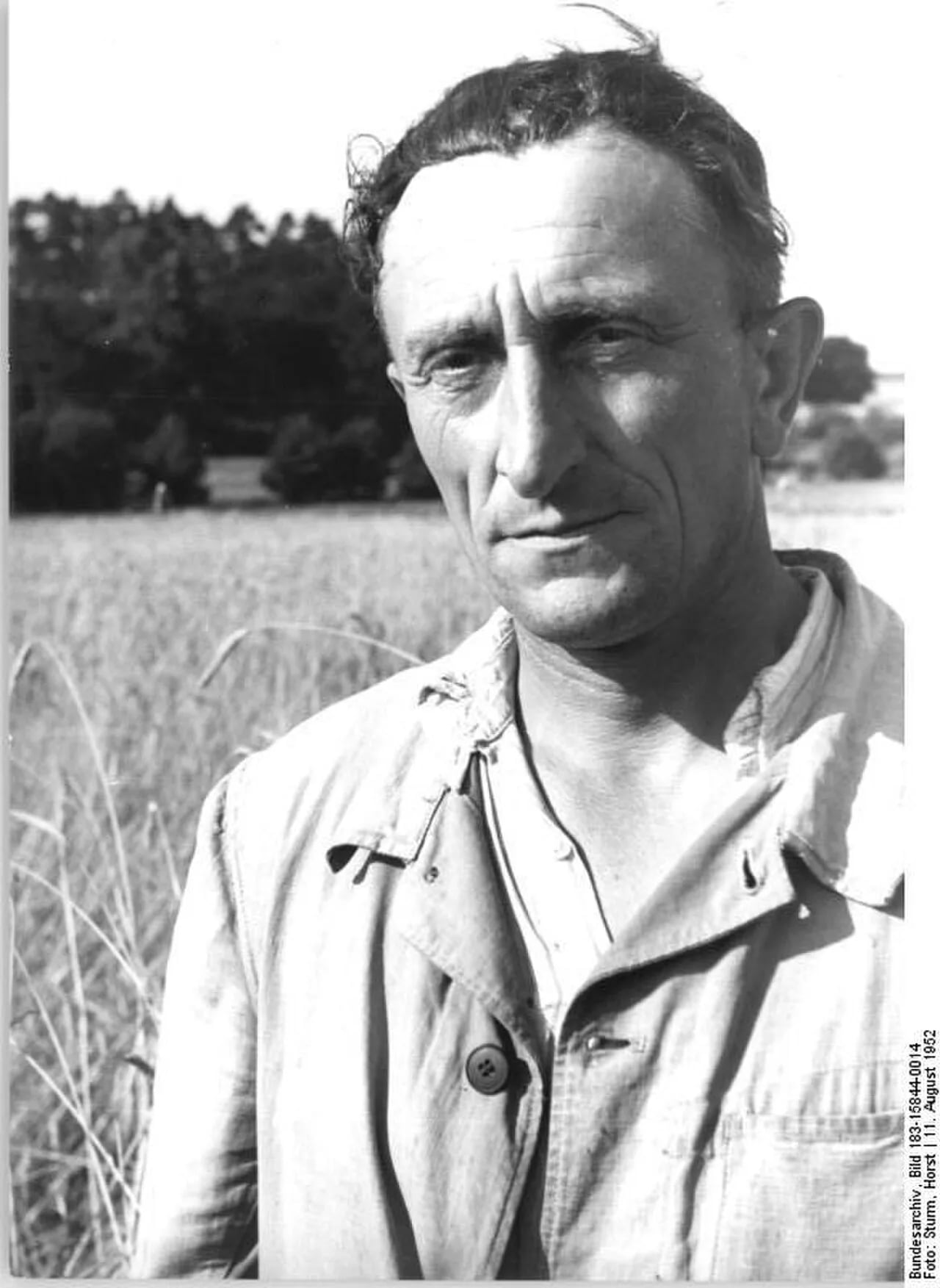 Portrait of Bernhard Grünert (1906–1997) – memorial page