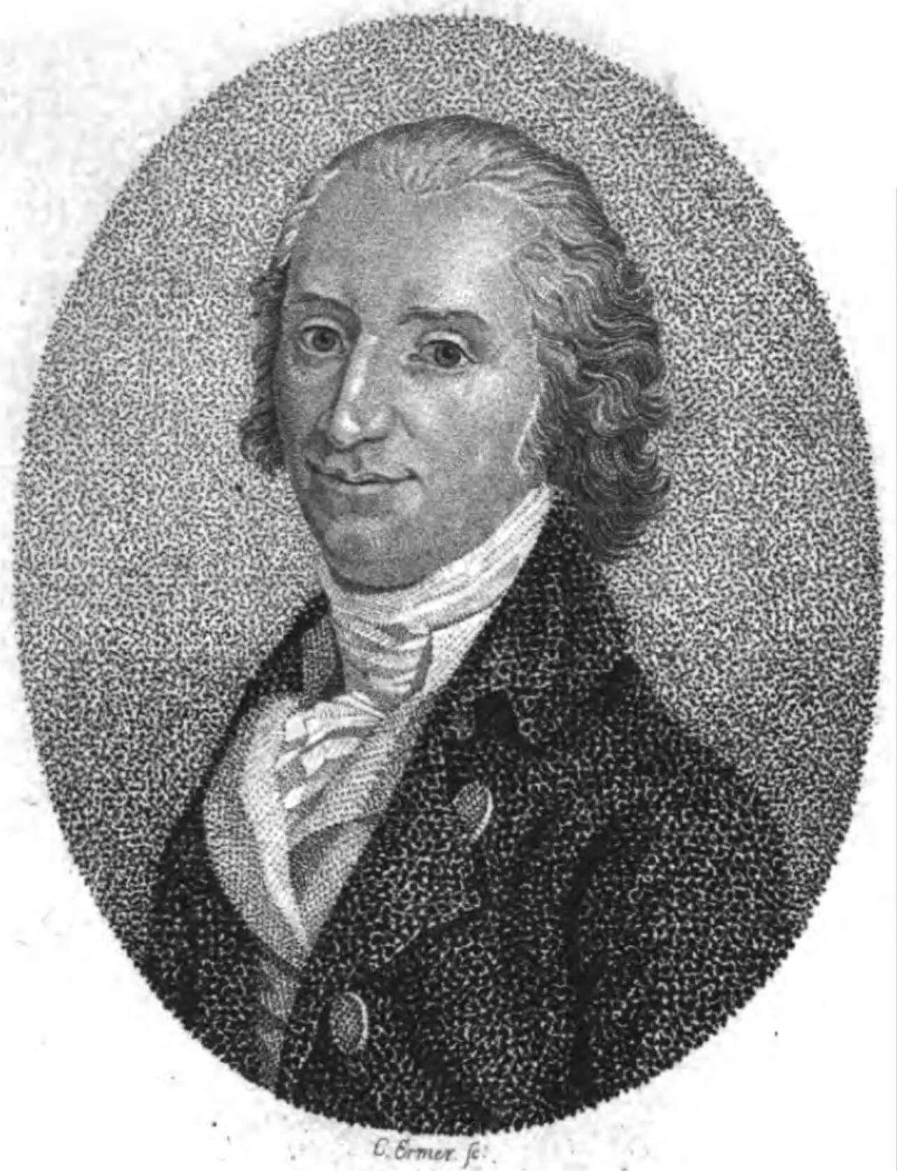 Porträt von Carl Gottlob Küttner (1755–1805) – Gedenkseite