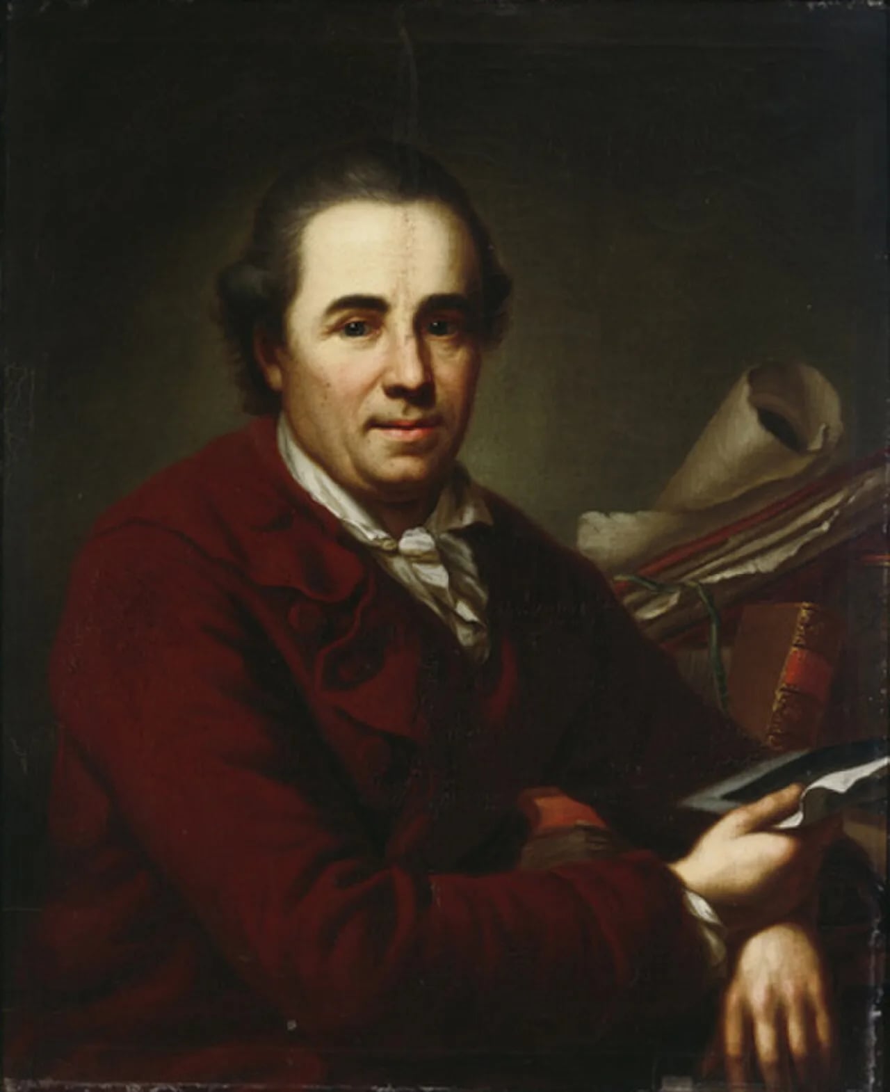Porträt von Michael Huber (1727–1804) – Gedenkseite
