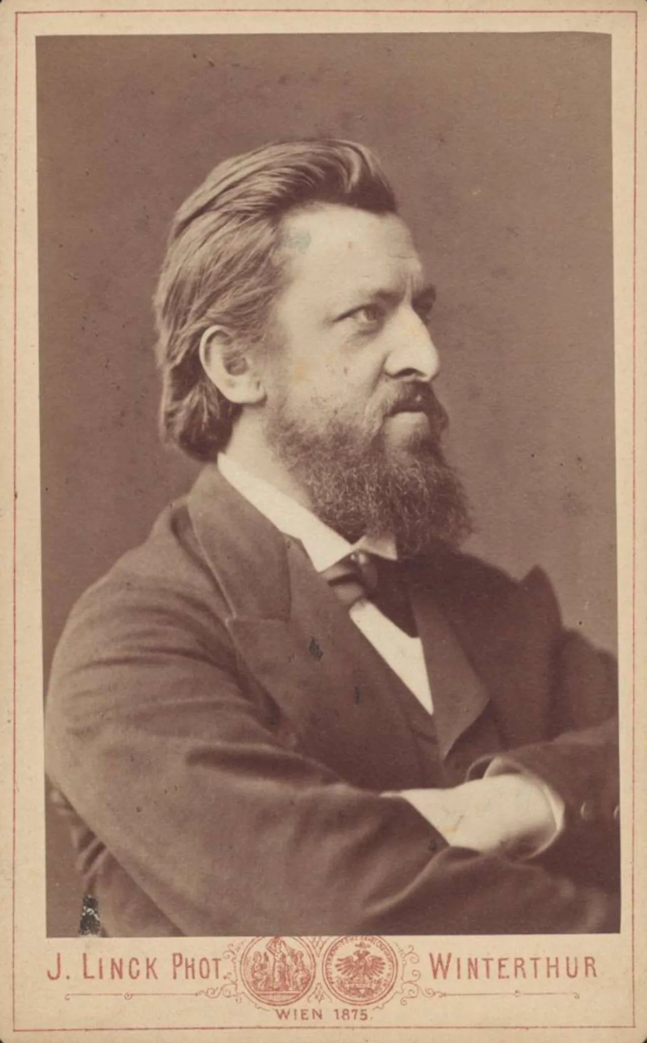 Porträt von Emanuel Linder (1837–1895) – Gedenkseite