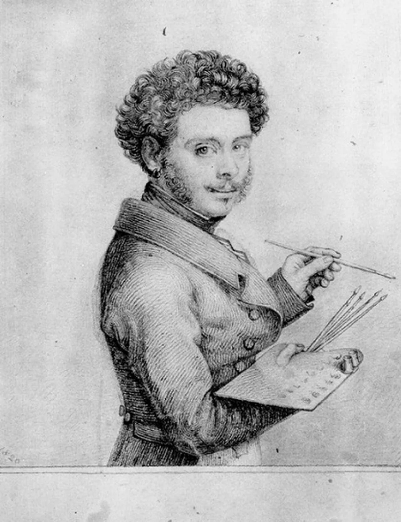 Portrait of Raffaele Fidanza (1797–1846) – memorial page