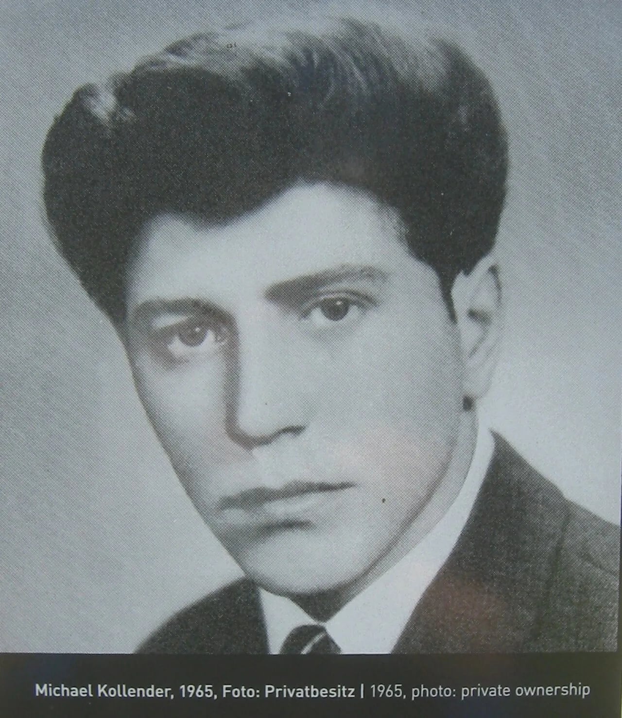 Portrait of Michael Kollender (1945–1966) – memorial page