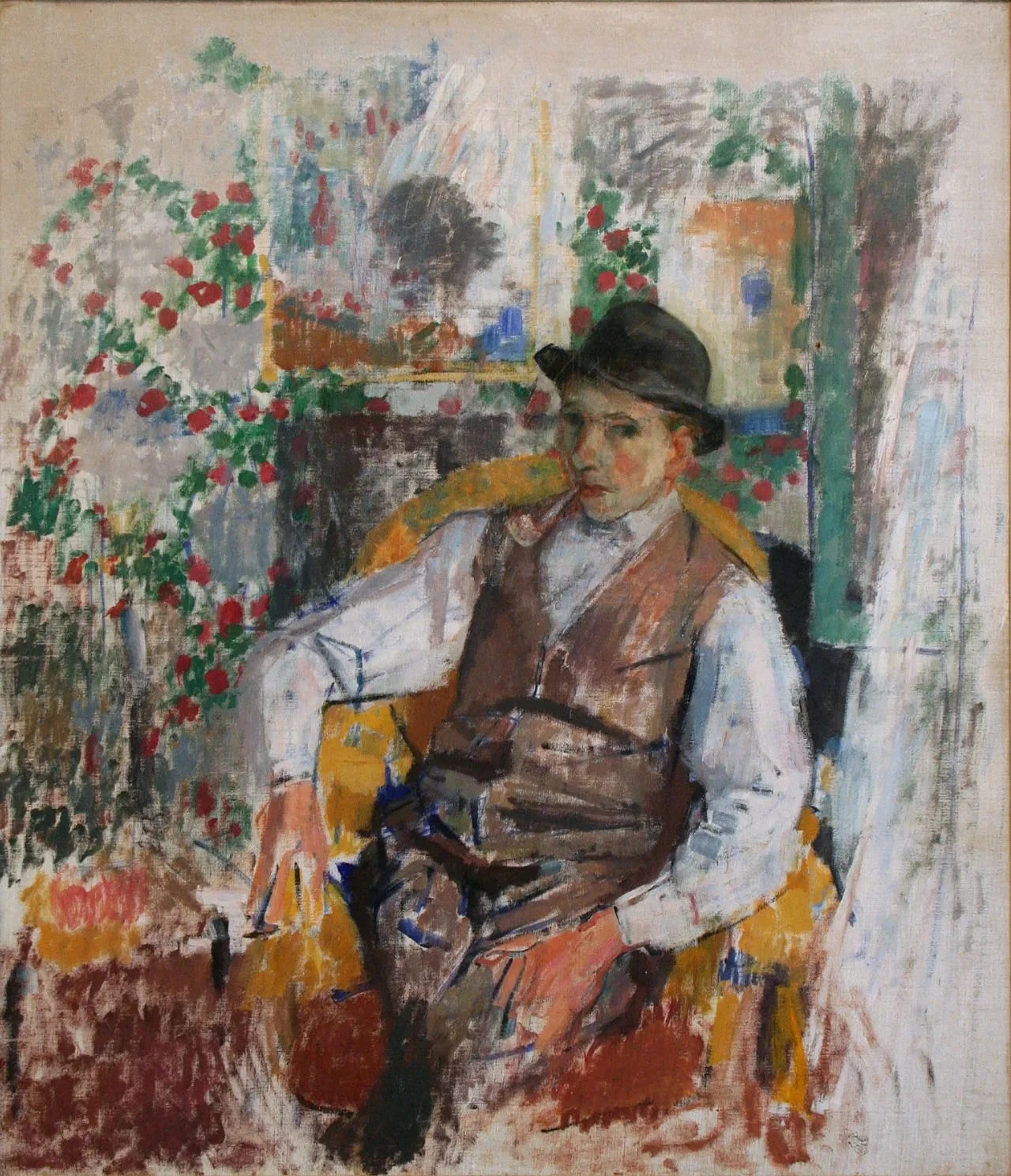 Porträt von Ernest Wynants (1878–1964) – Gedenkseite
