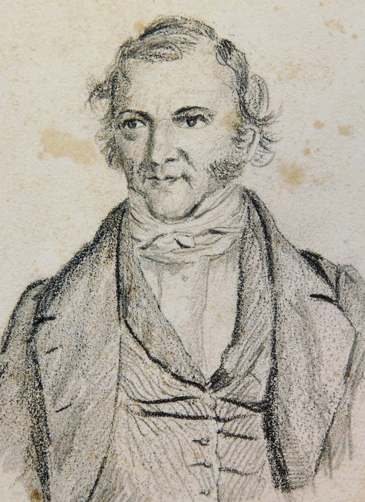 Porträt von Johann Jakob Meyer (1787–1858) – Gedenkseite