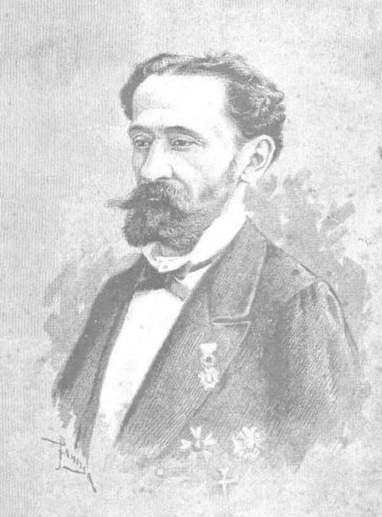 Porträt von Andreu Fortuny (1835–1884) – Gedenkseite